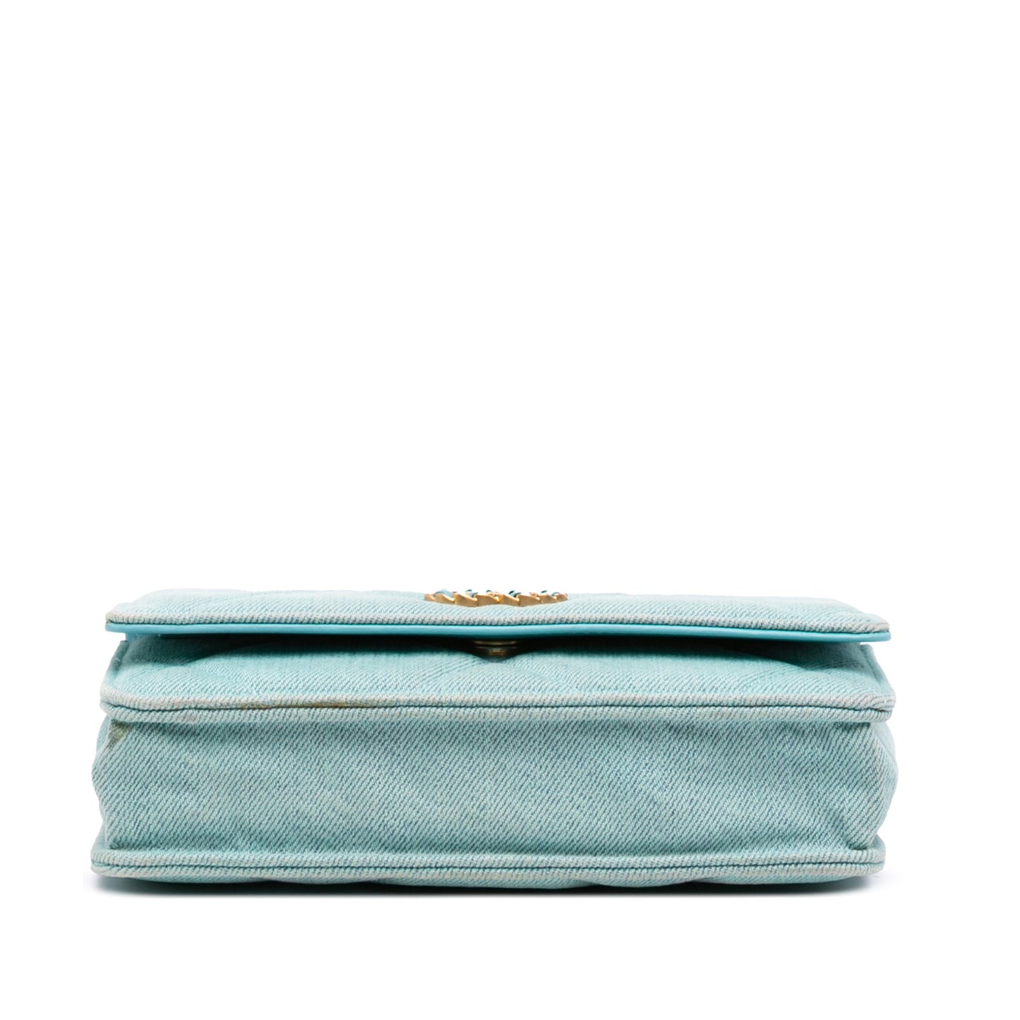 Chanel Denim 19 Wallet on Chain