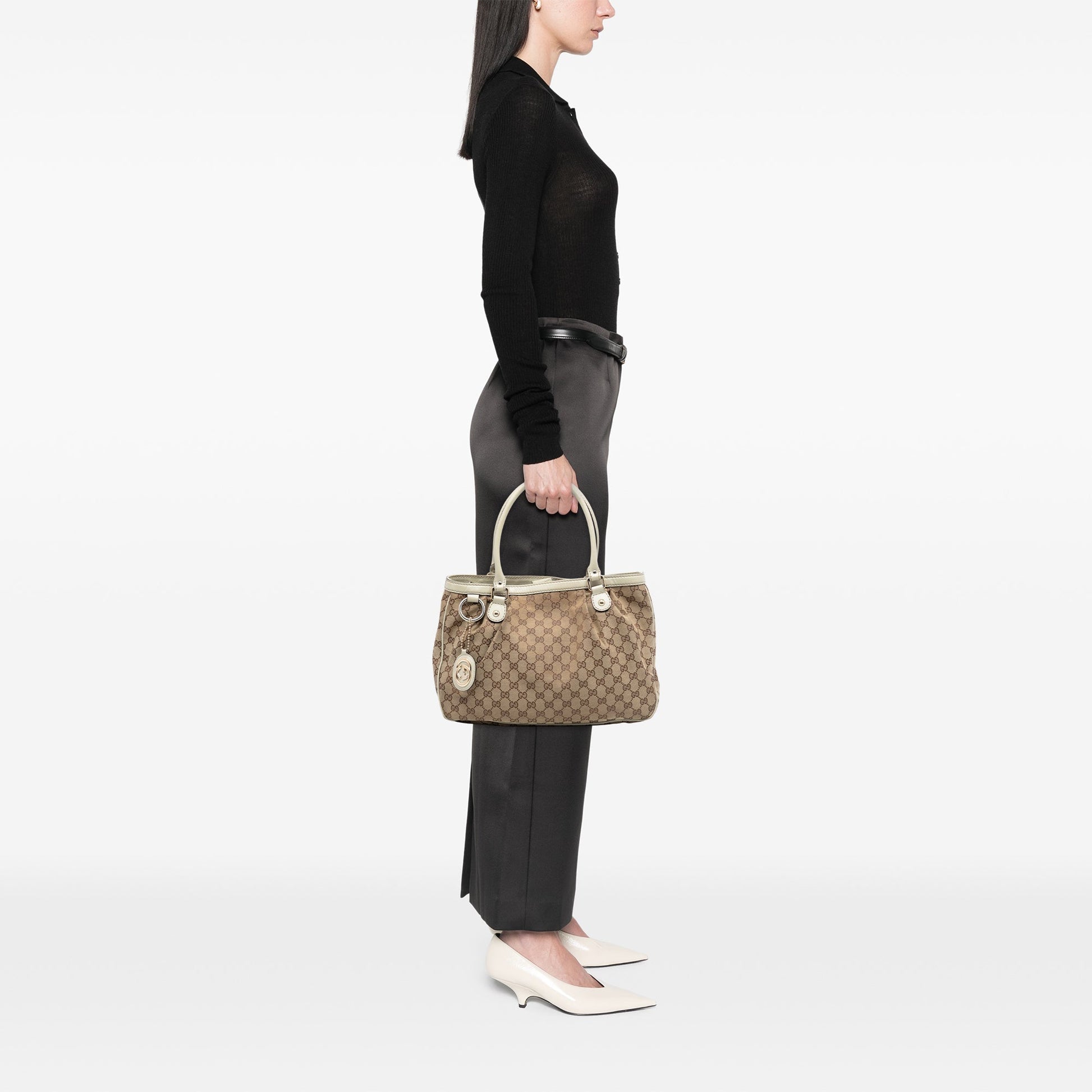 Gucci GG Canvas Sukey Tote