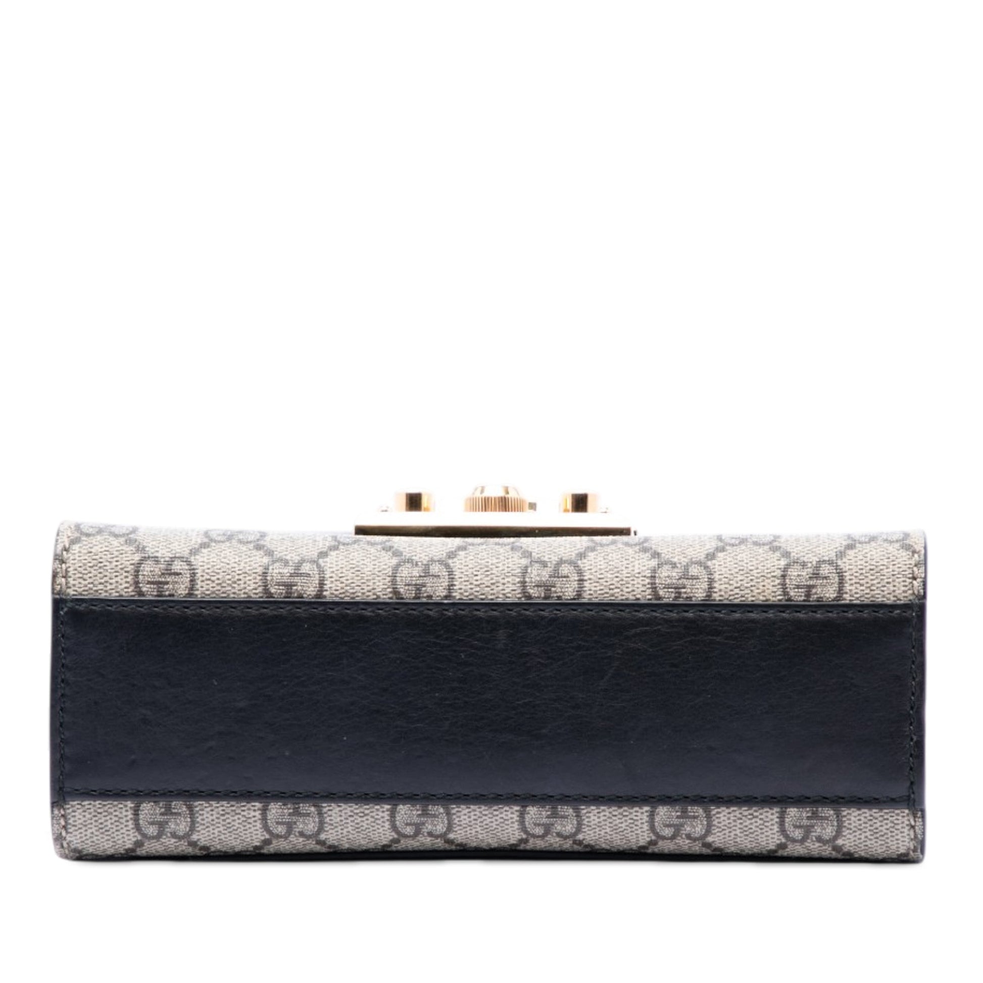 Gucci Small GG Supreme Padlock Crossbody