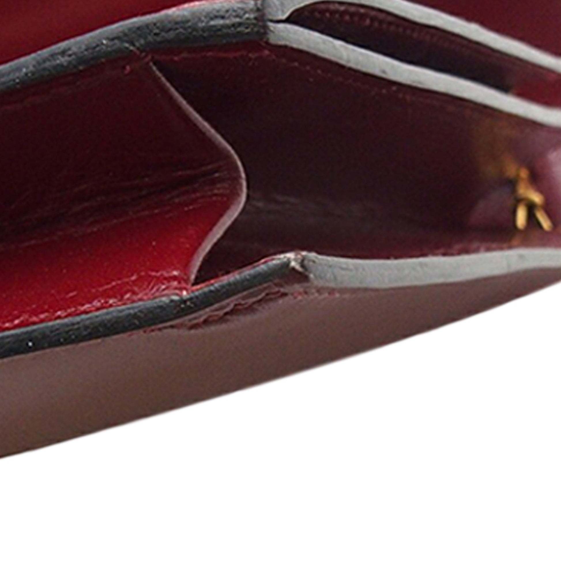 Hermès Box Calf Jet Pochette Clutch