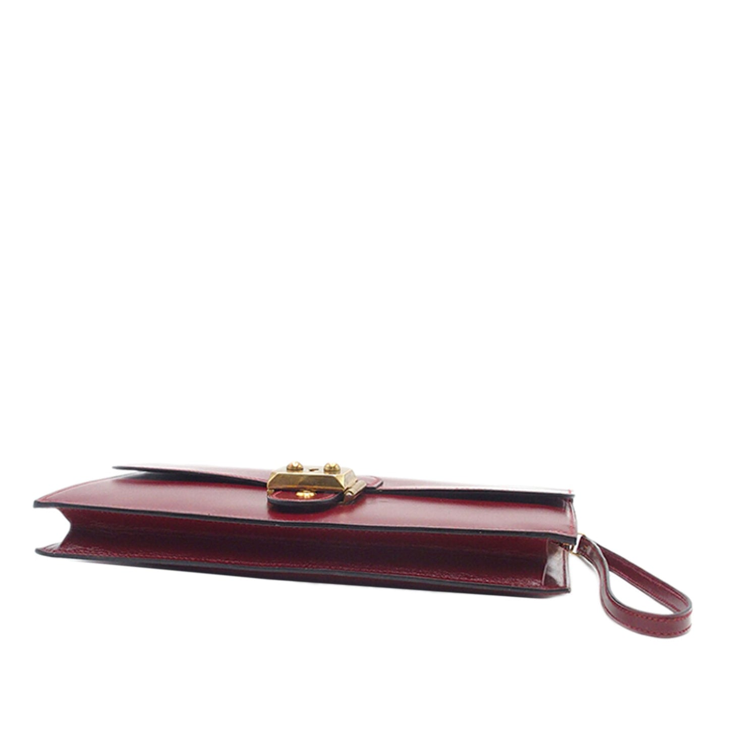 Hermès Box Calf Jet Pochette Clutch
