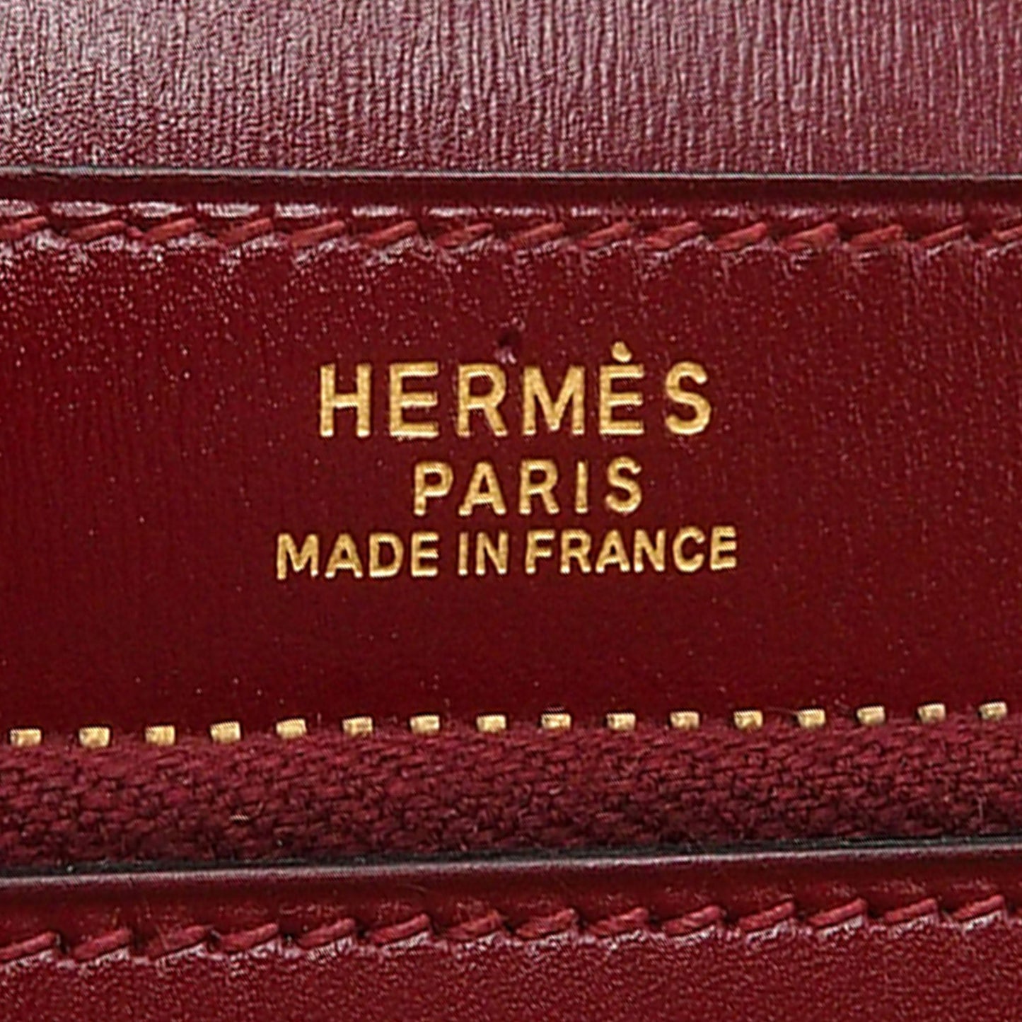 Hermès Box Calf Jet Pochette Clutch