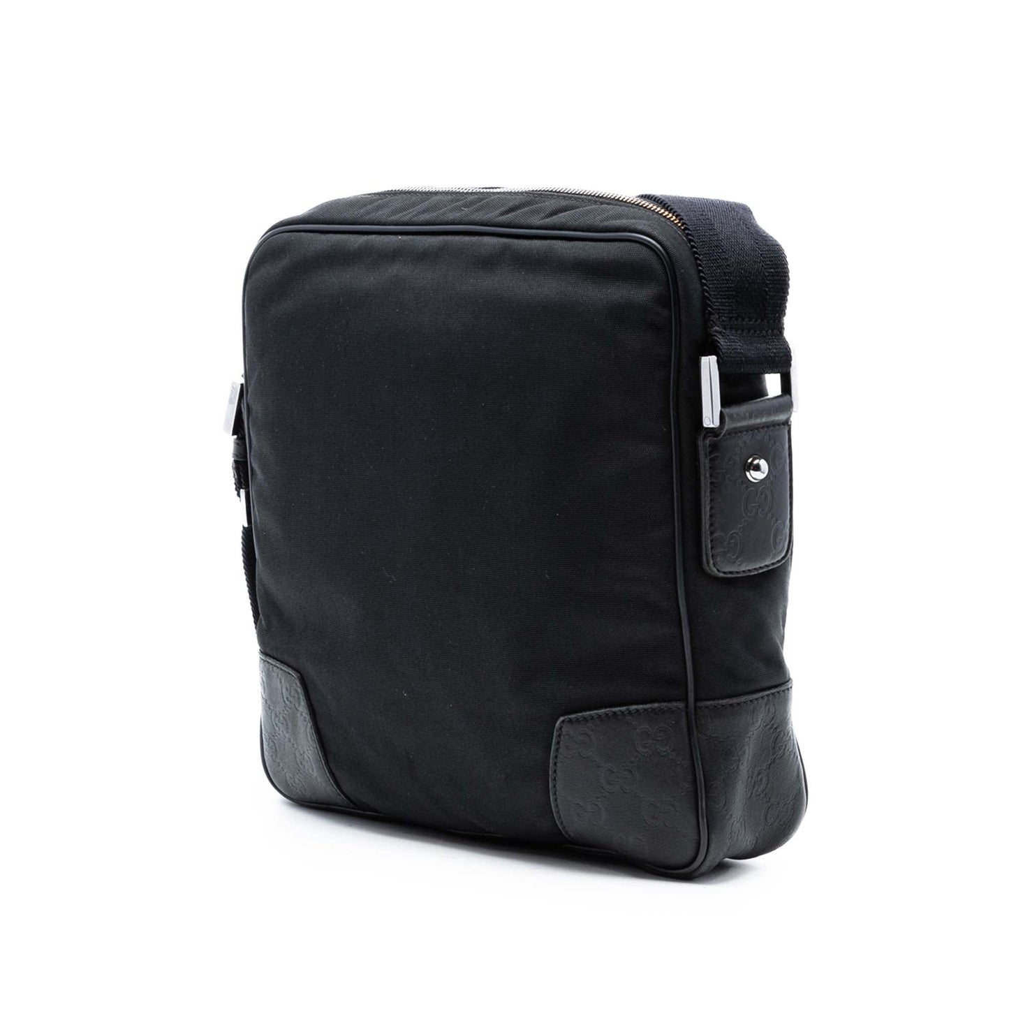Gucci Guccissima Trimmed Nylon Crossbody