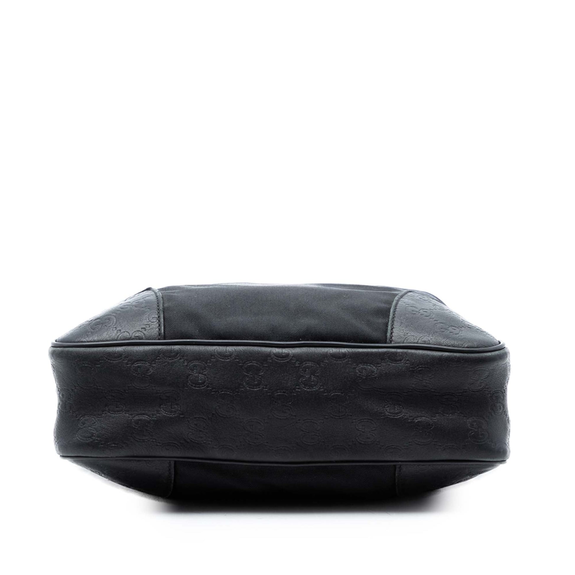 Gucci Guccissima Trimmed Nylon Crossbody