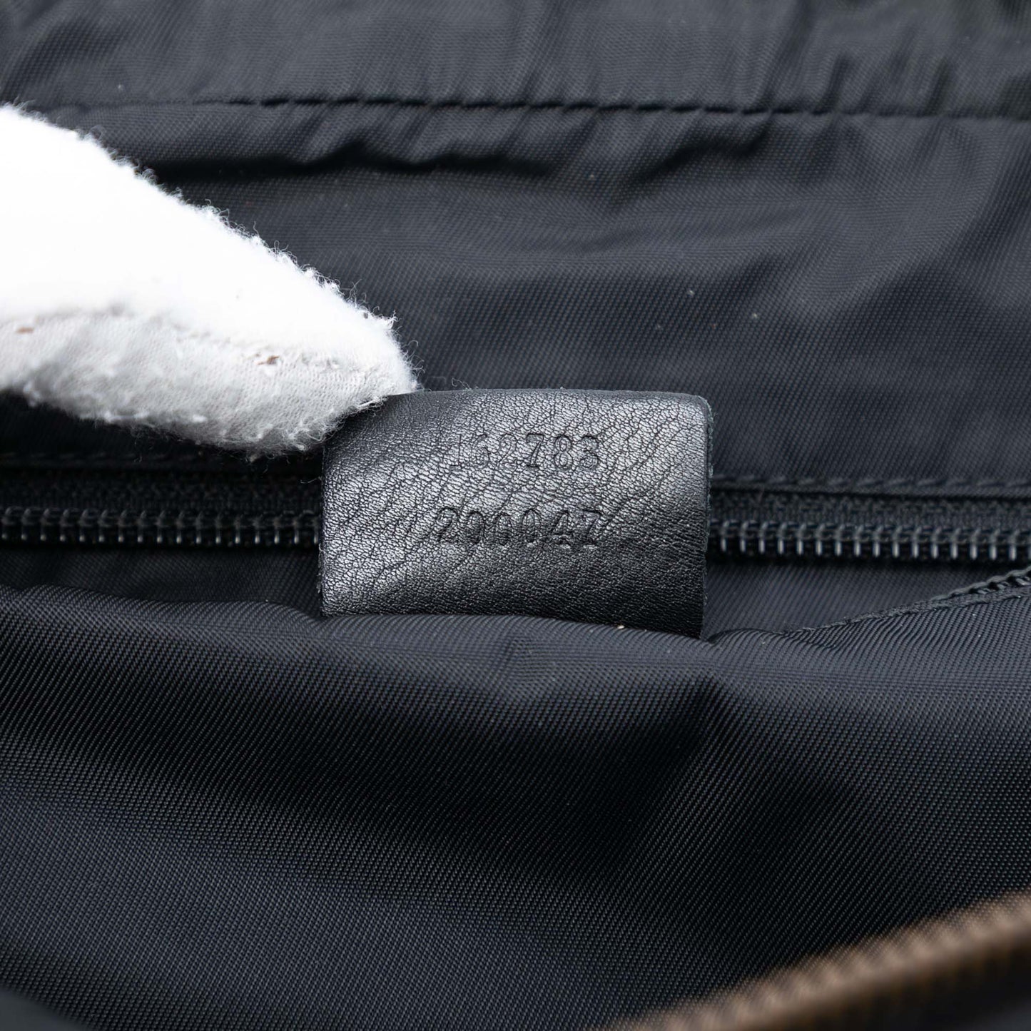 Gucci Guccissima Trimmed Nylon Crossbody