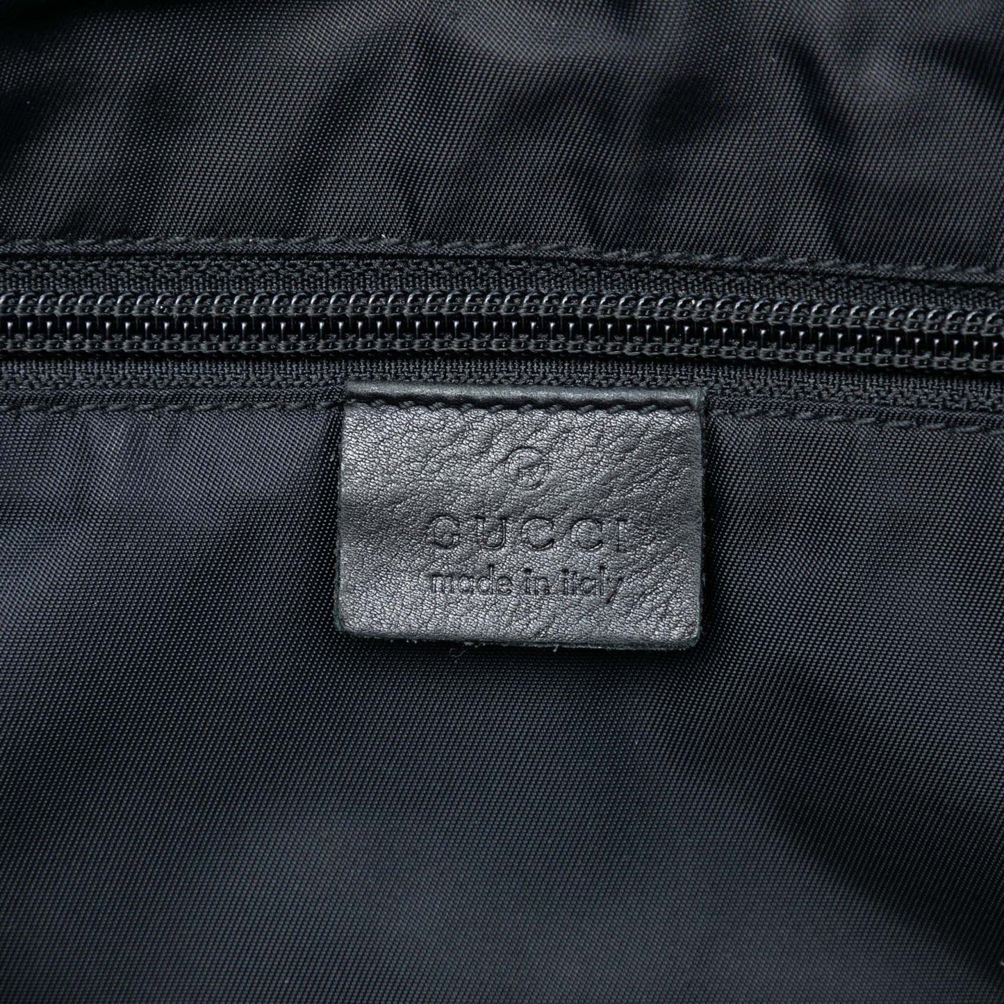 Gucci Guccissima Trimmed Nylon Crossbody