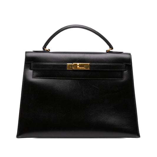 Hermès Box Calf Kelly Sellier 32