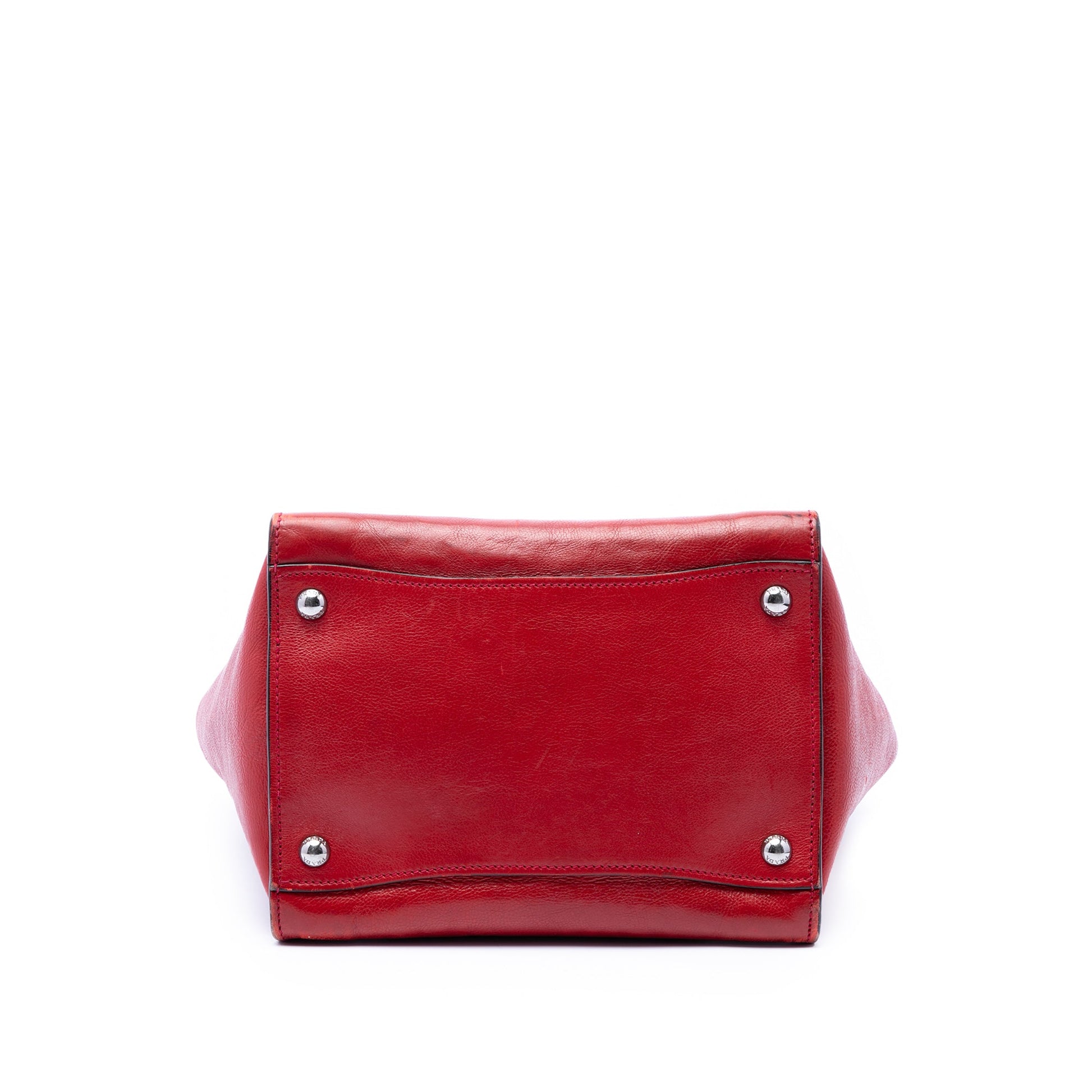 Prada Glace Calf Twin Pocket Satchel