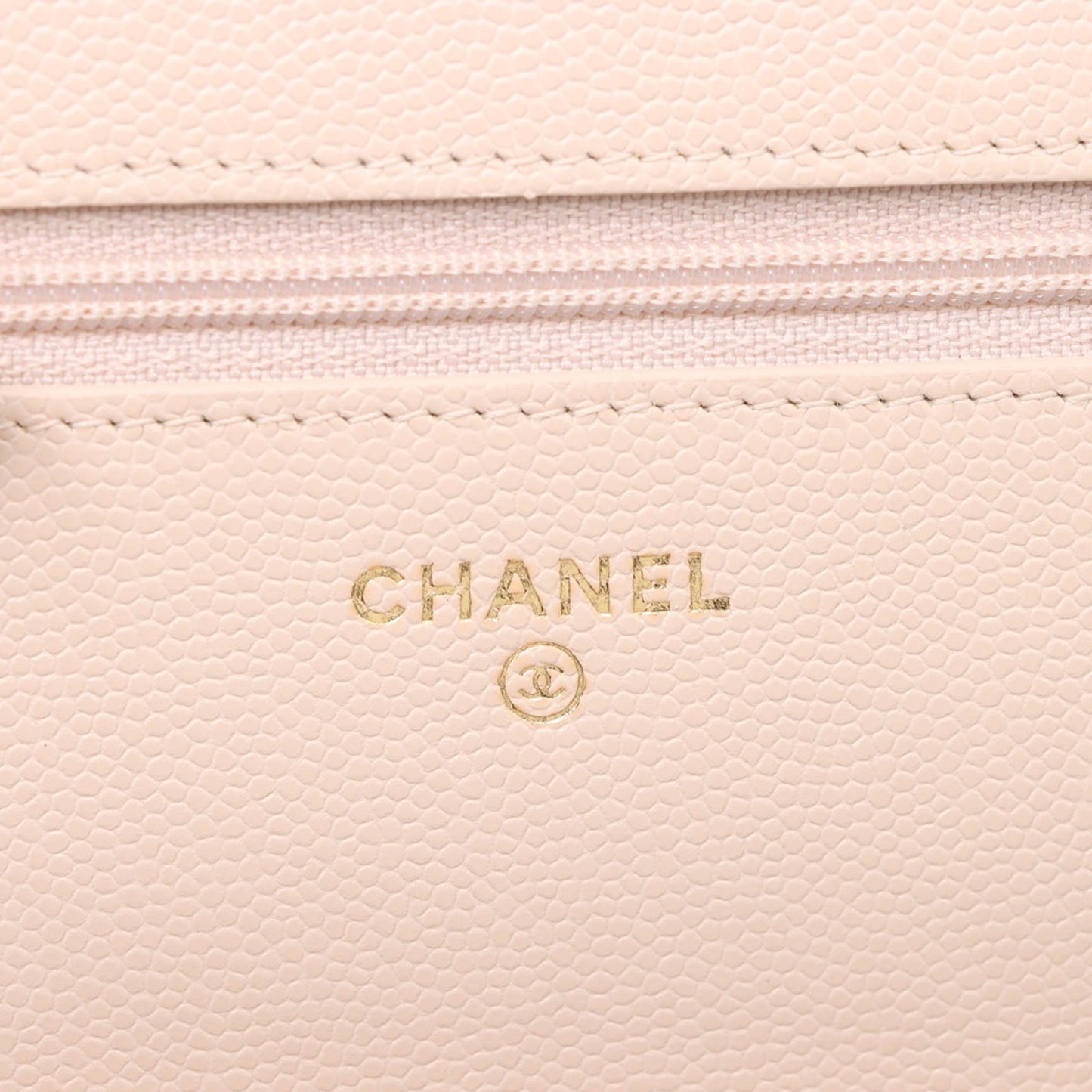 Chanel Quilted Caviar Golden Class Wallet On Chain
