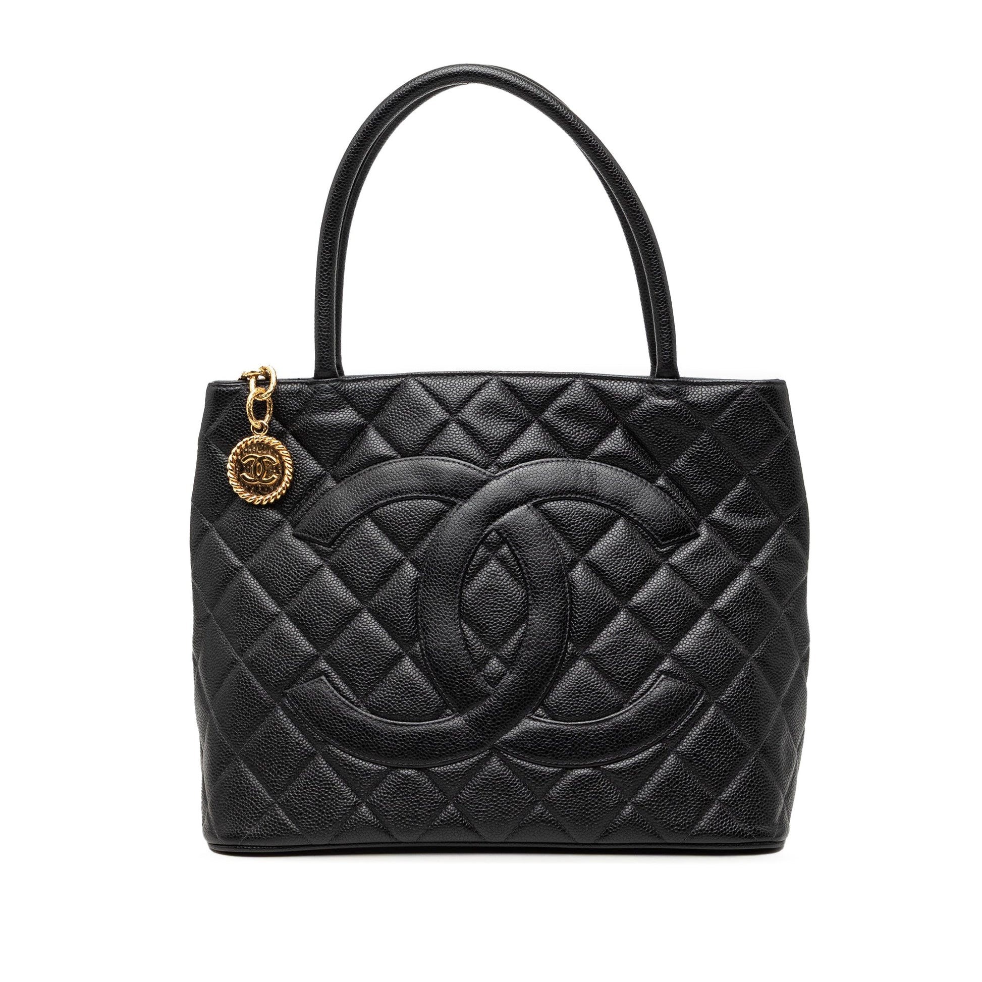 Chanel Caviar Medallion Tote