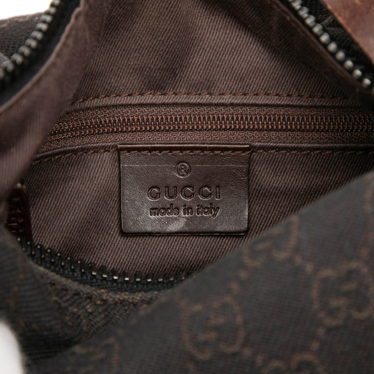 Gucci GG Denim Handbag