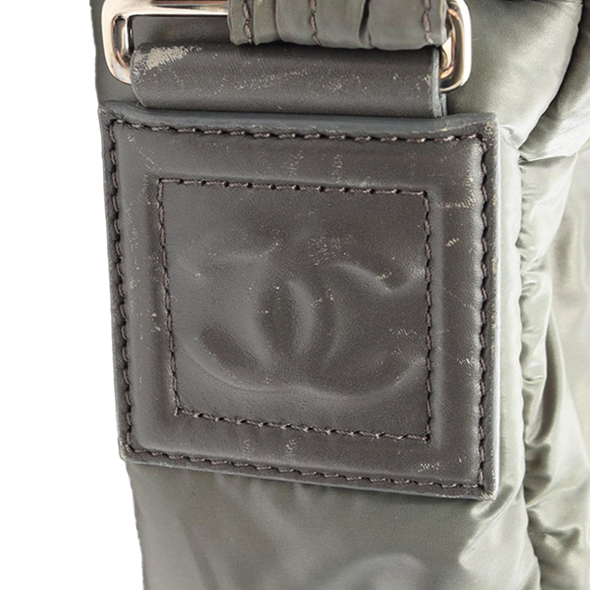Chanel Small Quilted Nylon Coco Cocoon Messenger Bag — Green