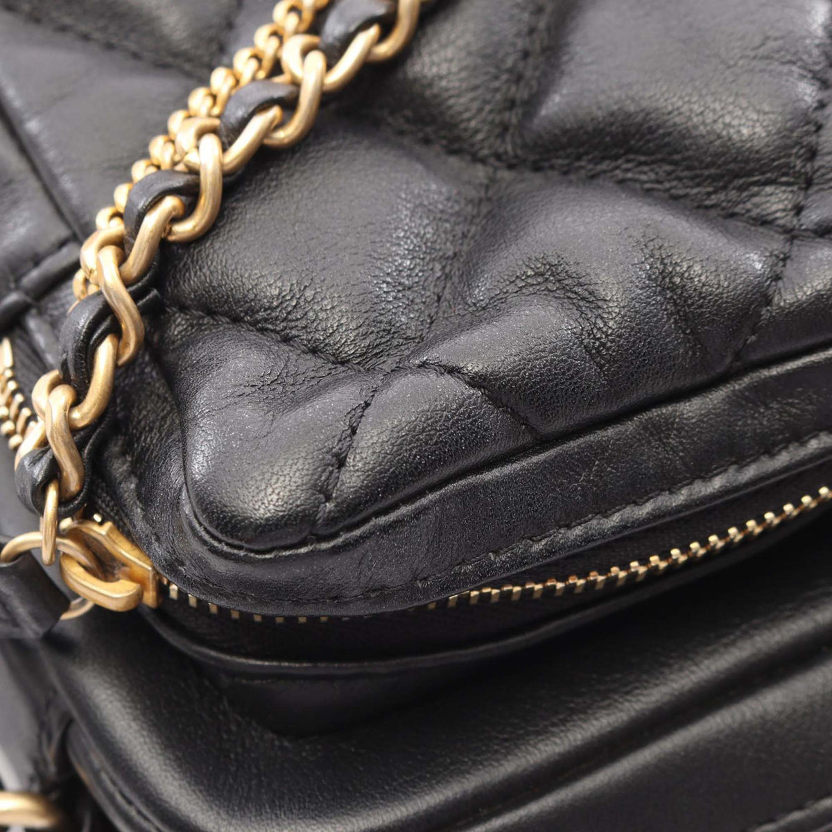 Chanel Small Quilted Calfskin Camera Case