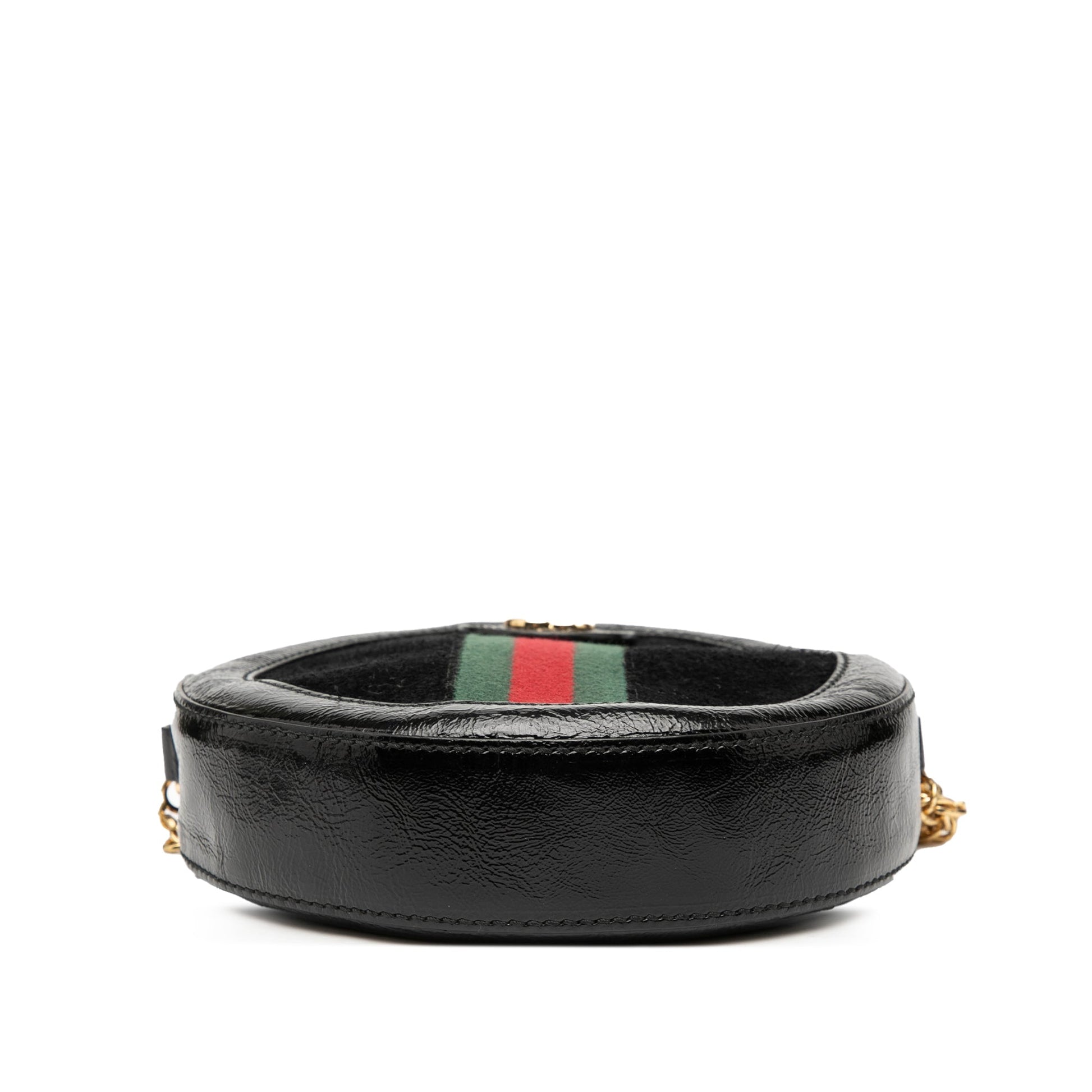 Gucci Mini Suede Ophidia Round Crossbody