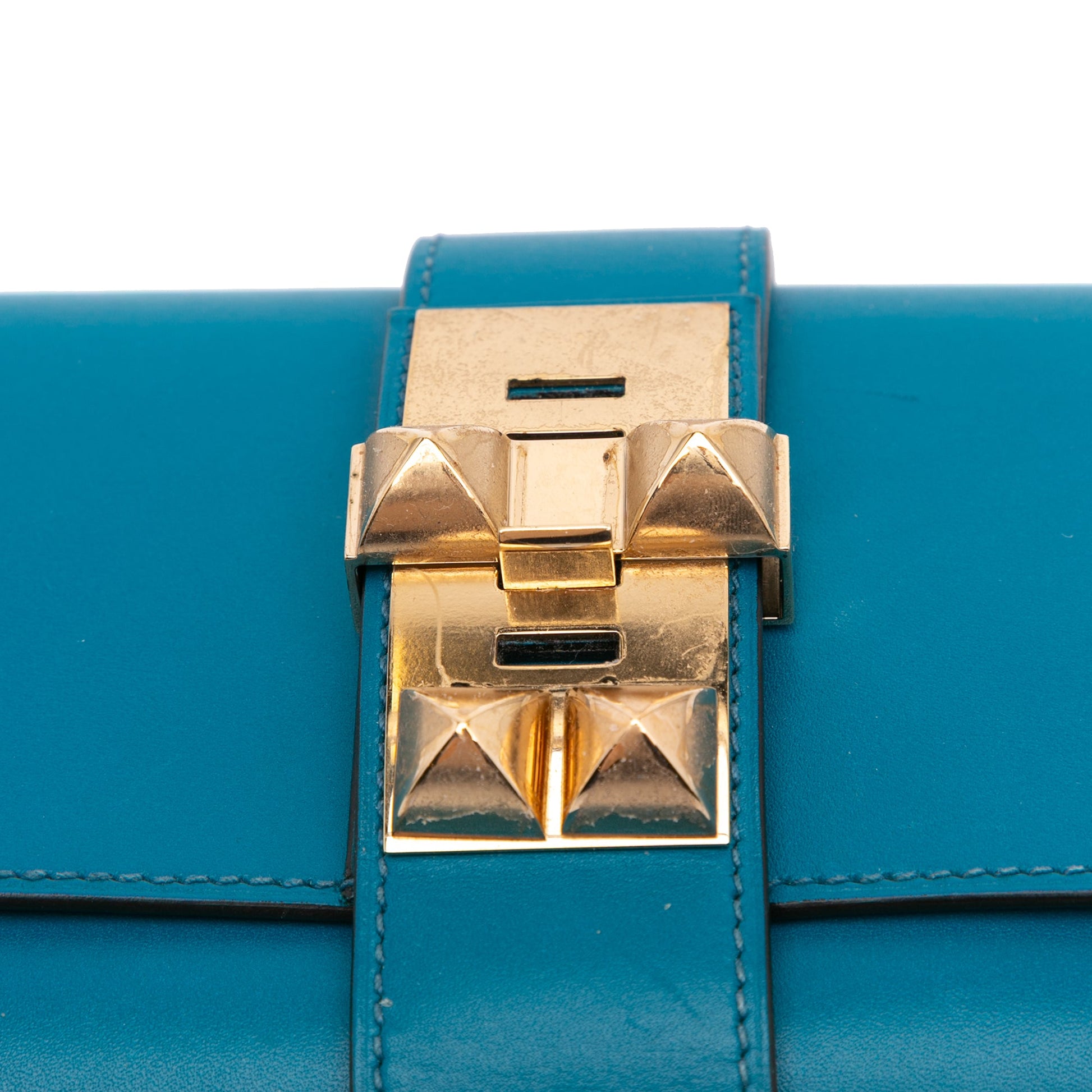Hermès Tadelakt Medor Clutch 23