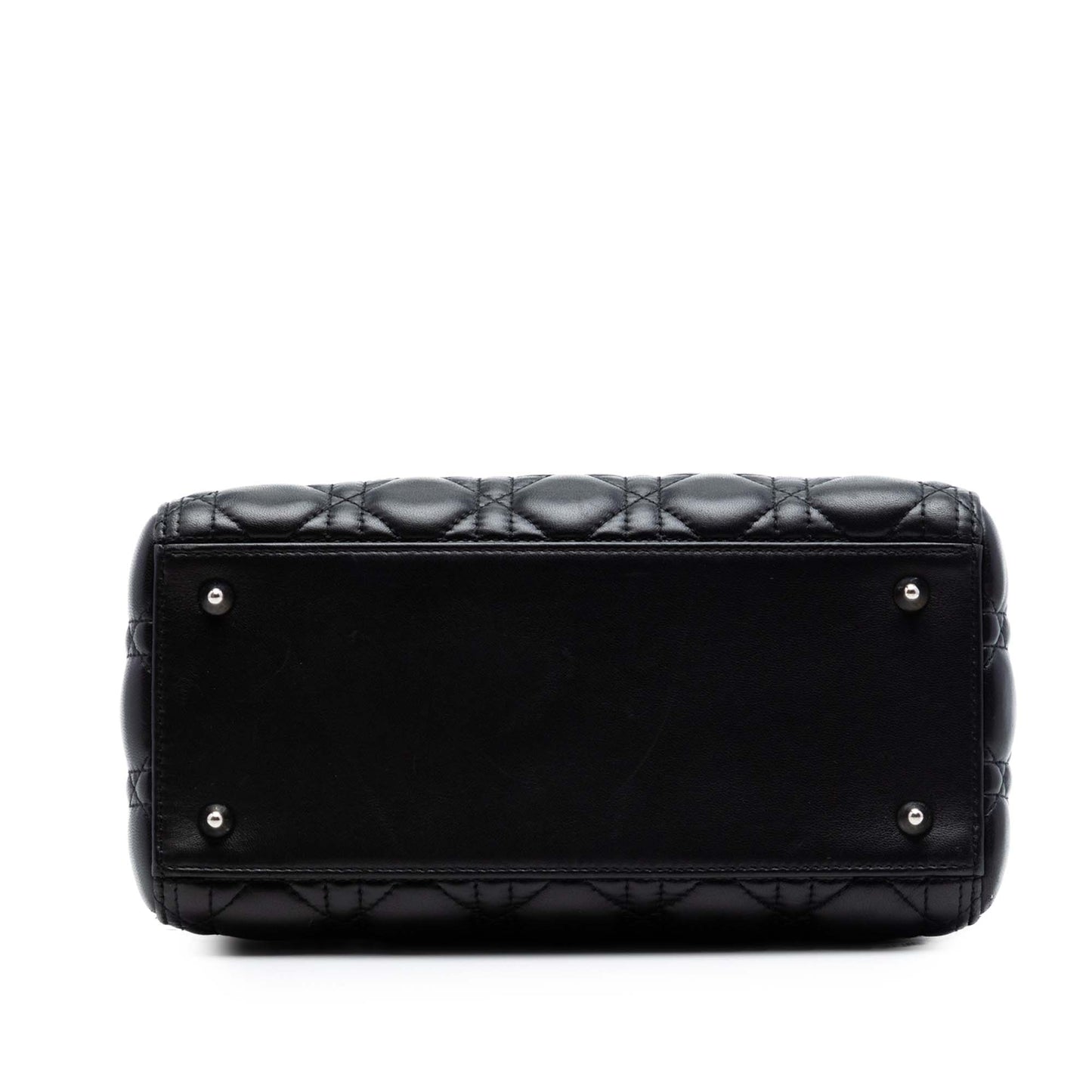 Dior Medium Lambskin Cannage Lady Dior