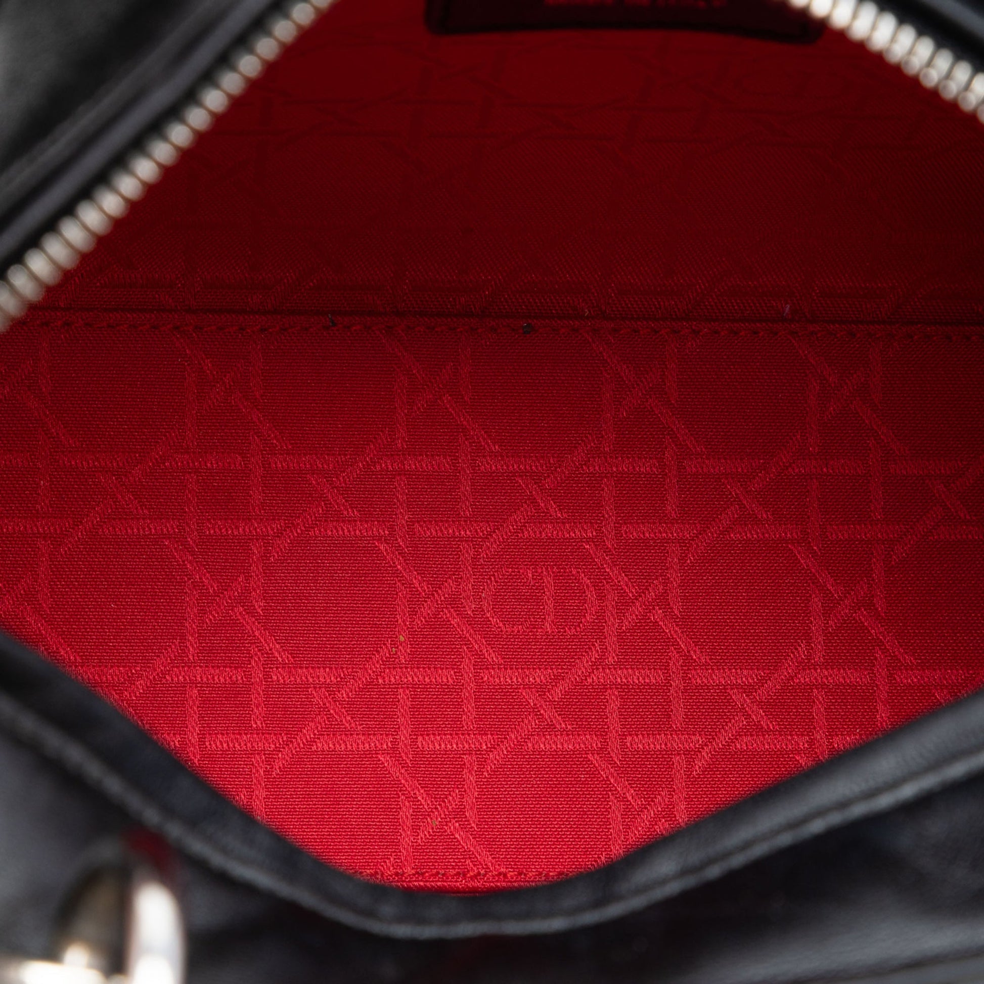 Dior Medium Lambskin Cannage Lady Dior