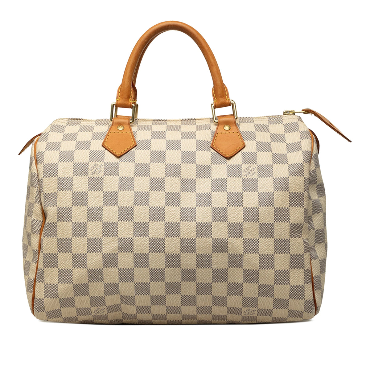 Louis Vuitton Damier Azur Speedy 30 — White