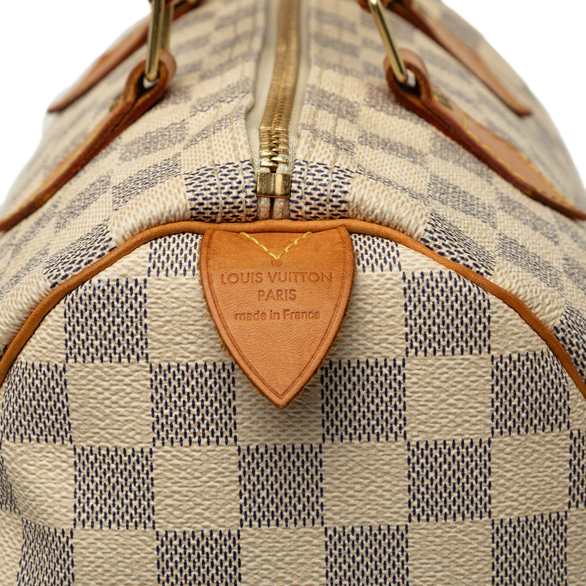 Louis Vuitton Damier Azur Speedy 30 — White
