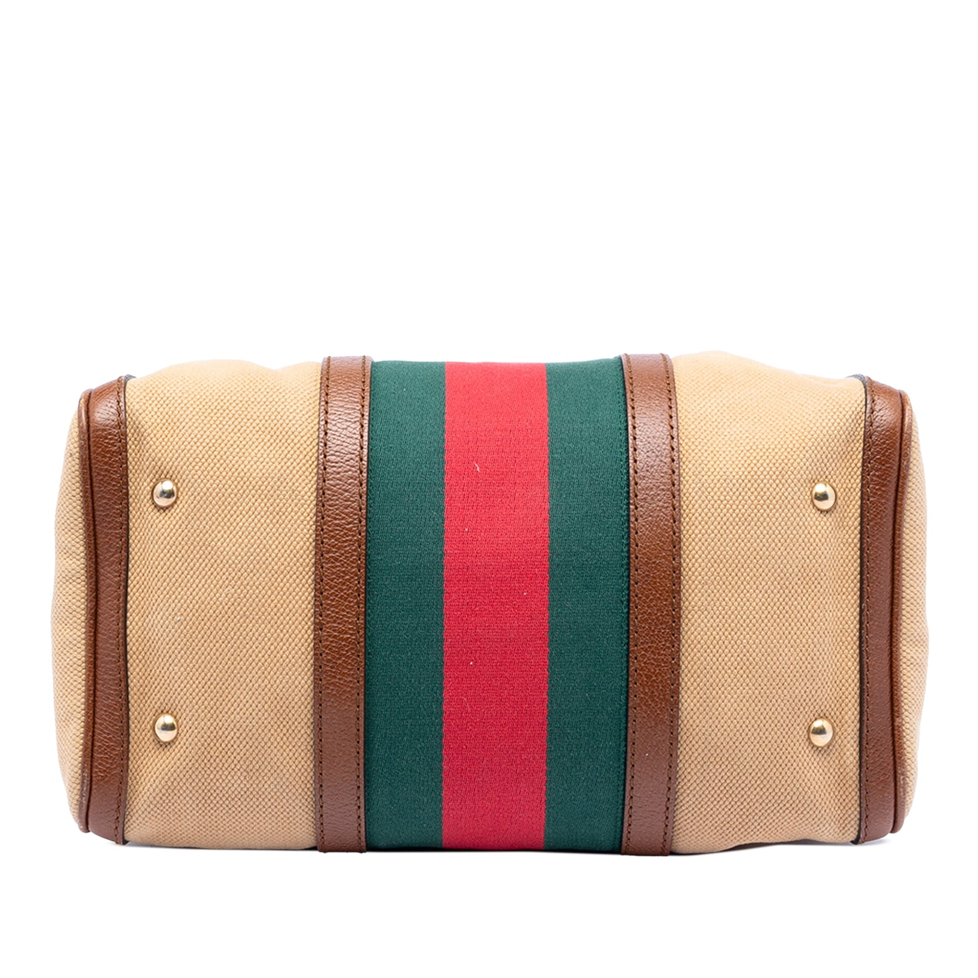 Medium Canvas Web Joy Boston Bag