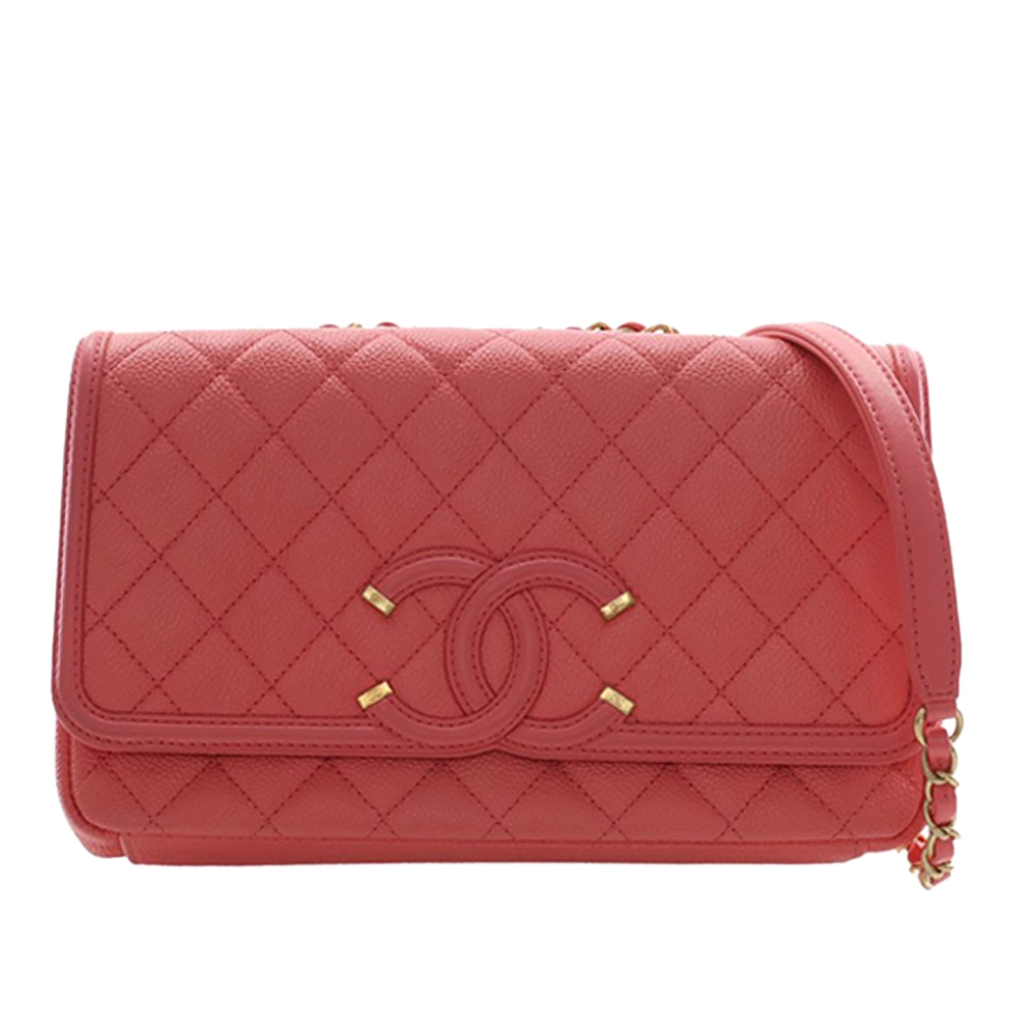 Chanel Medium Caviar CC Filigree Flap