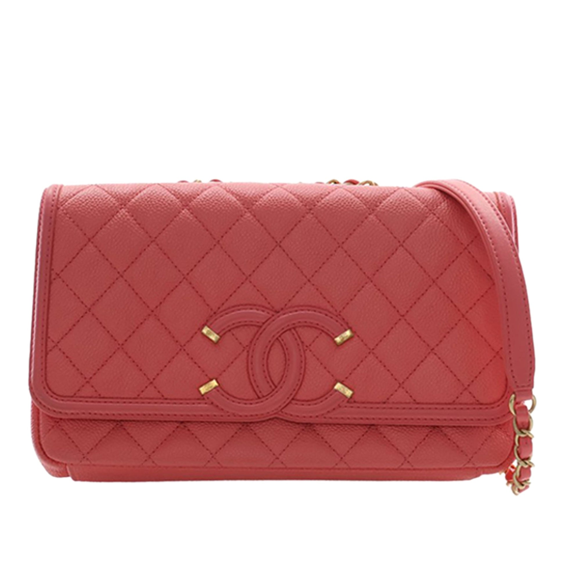 Chanel Medium Caviar CC Filigree Flap
