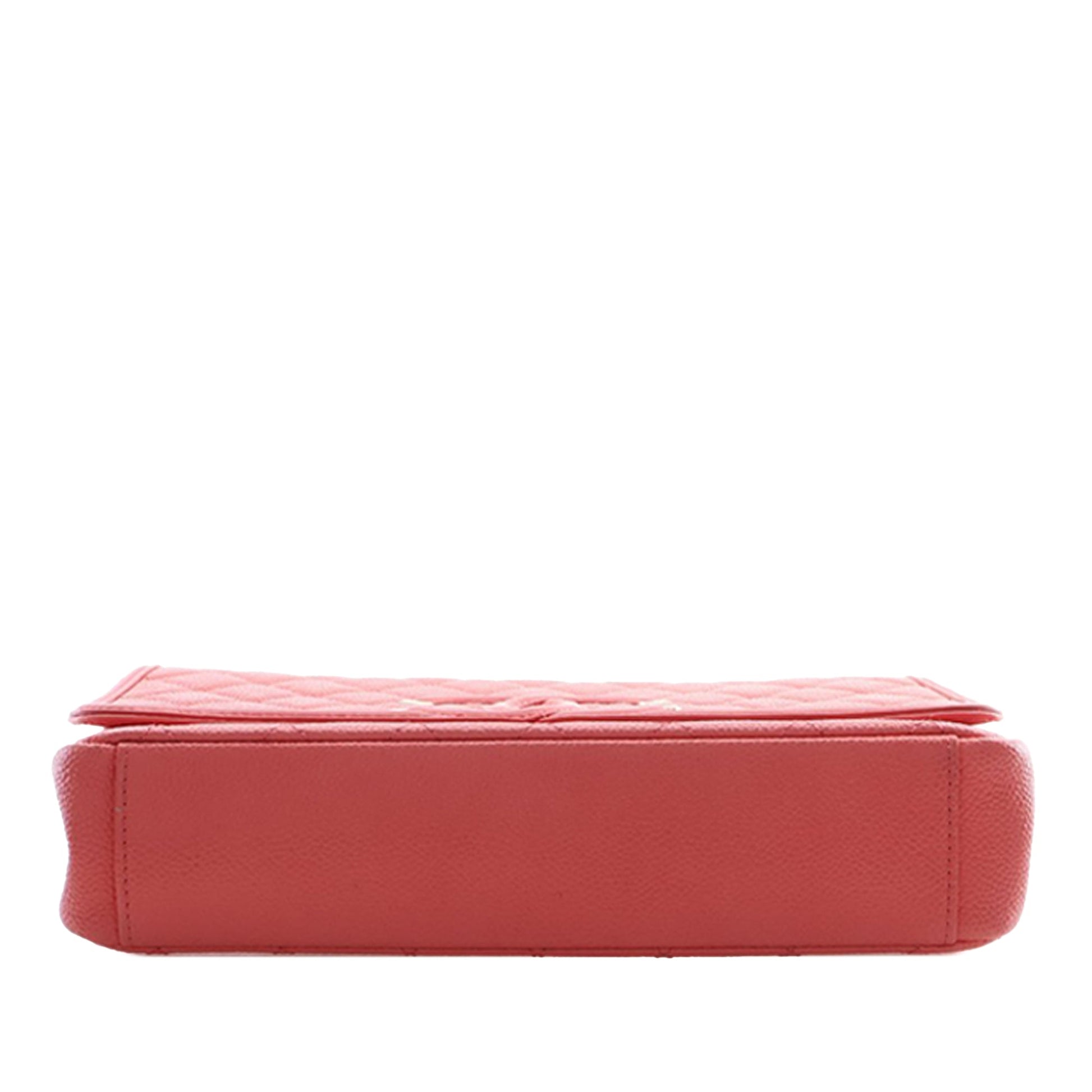 Chanel Medium Caviar CC Filigree Flap