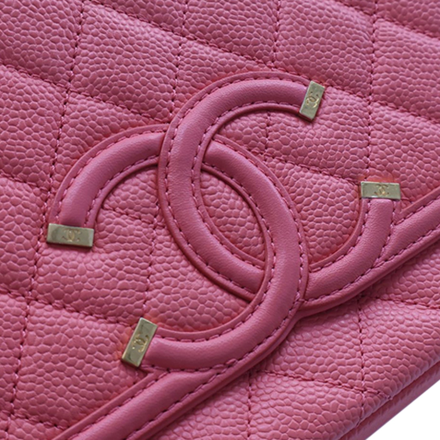 Chanel Medium Caviar CC Filigree Flap