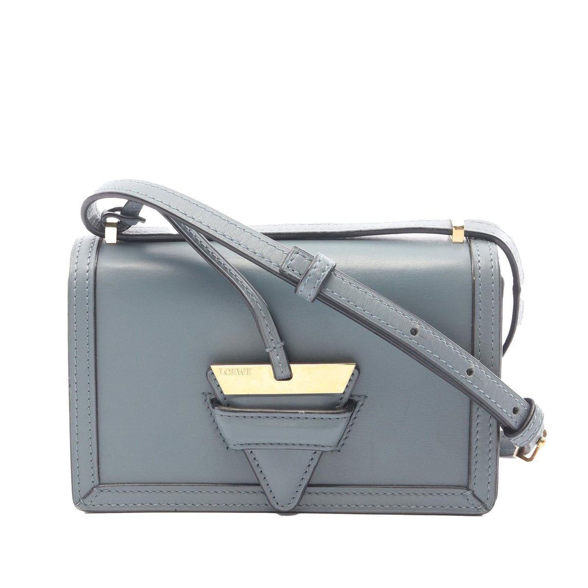 LOEWE Small Leather Barcelona Crossbody