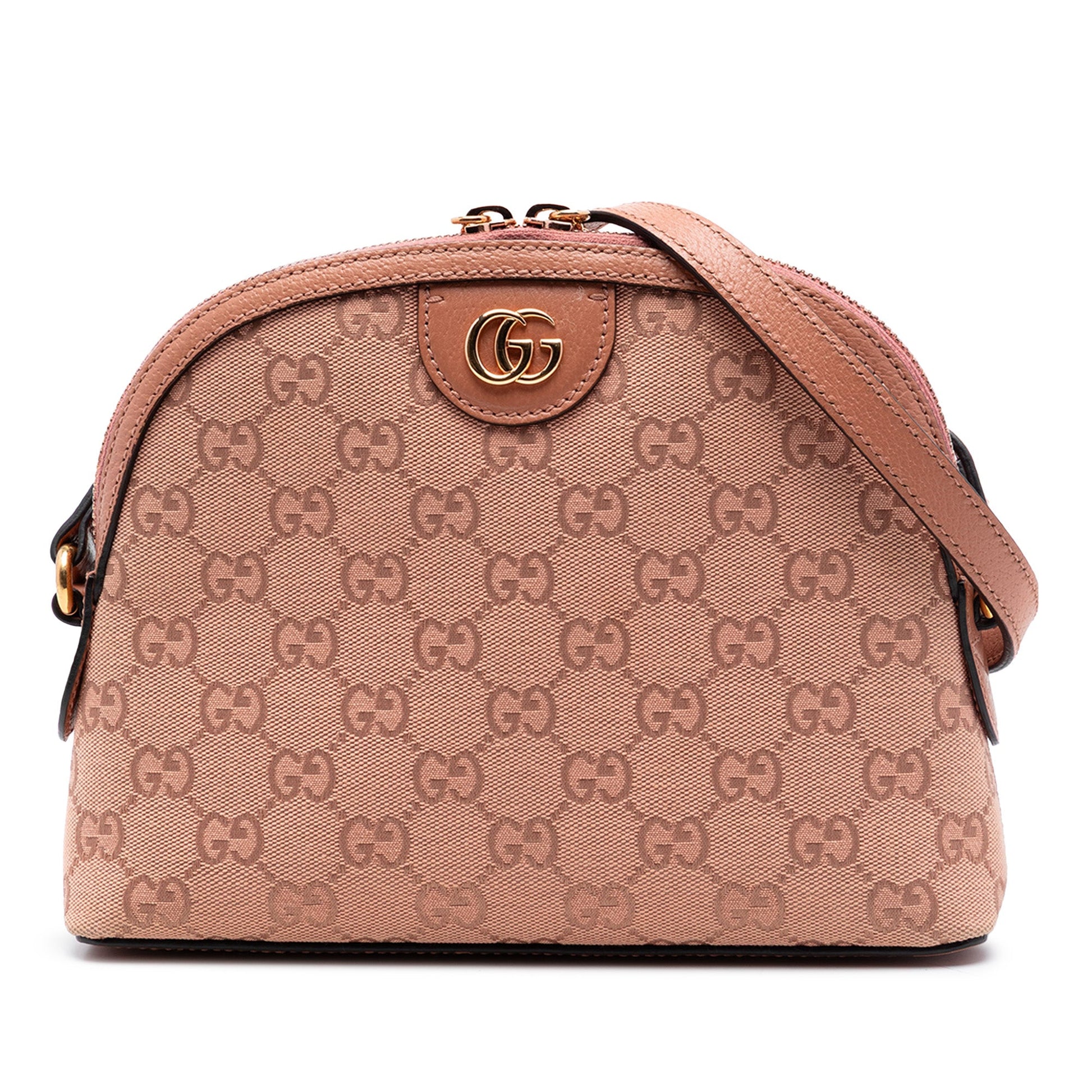 Gucci Small GG Canvas Ophidia Dome Crossbody