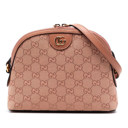Gucci Small GG Canvas Ophidia Dome Crossbody