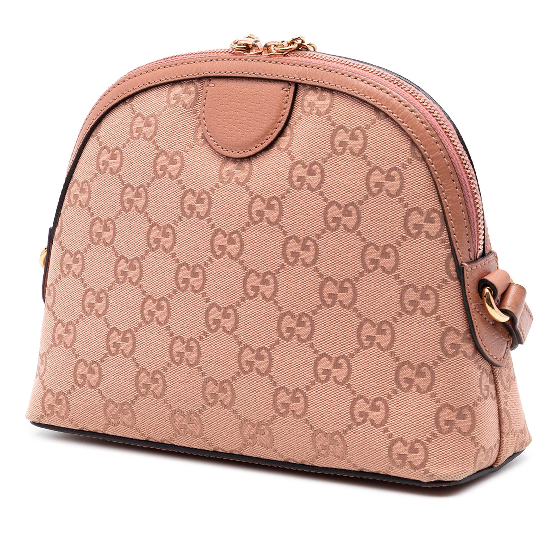 Gucci Small GG Canvas Ophidia Dome Crossbody