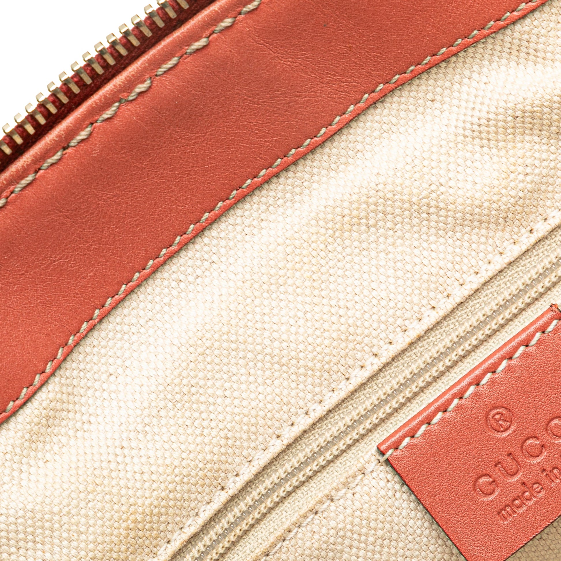 Gucci Diamante Canvas Sukey Satchel