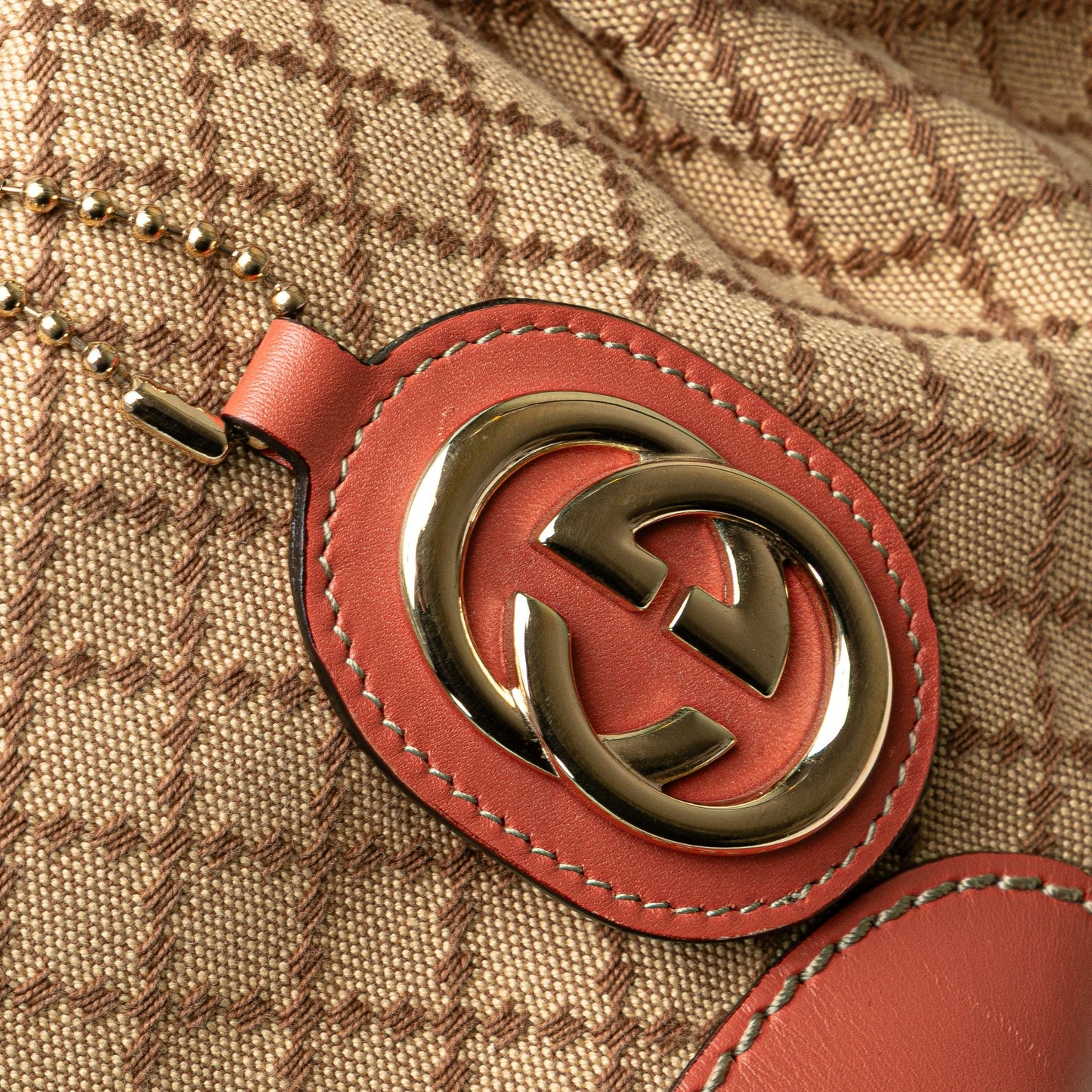 Gucci Diamante Canvas Sukey Satchel