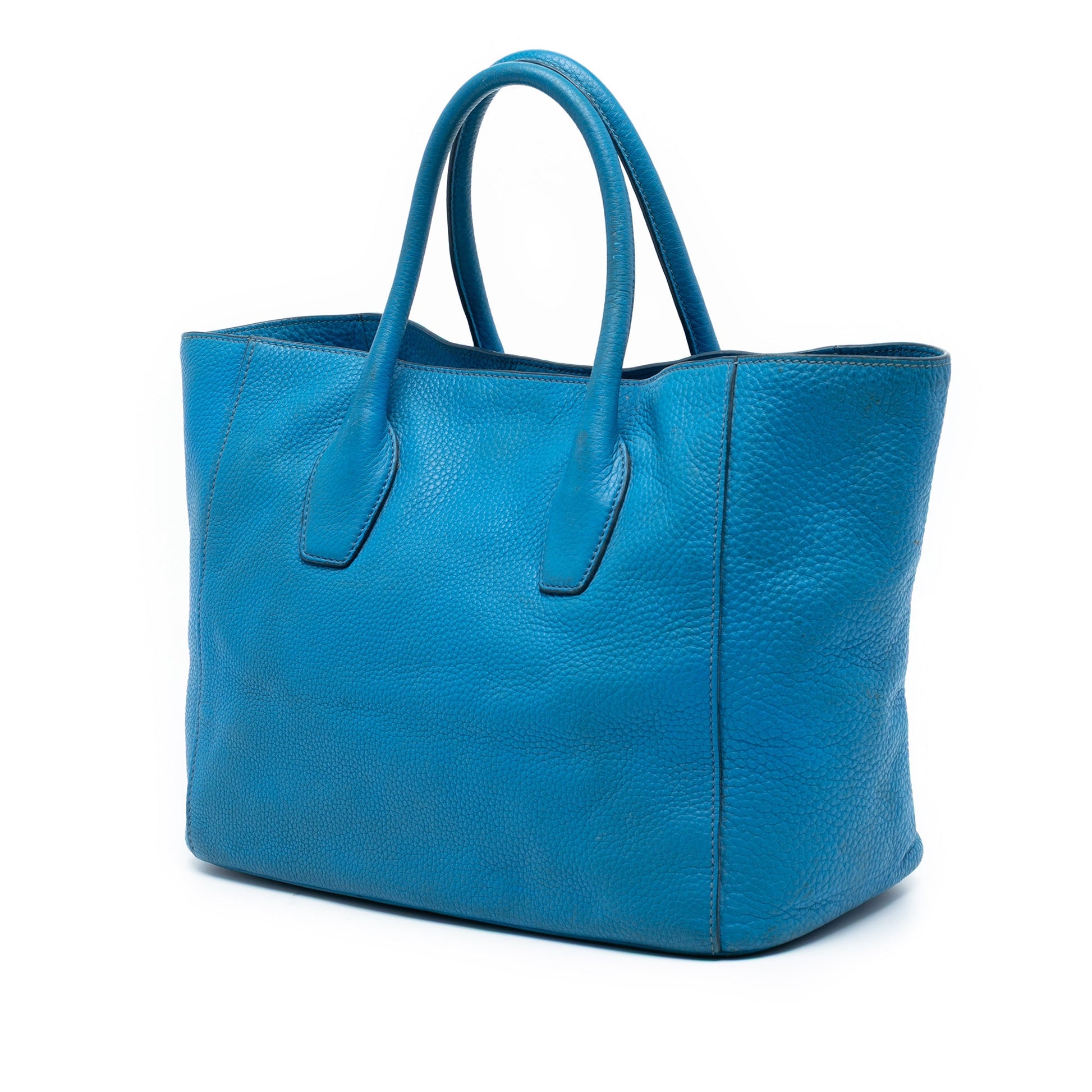 Prada Vitello Daino Open Convertible Tote