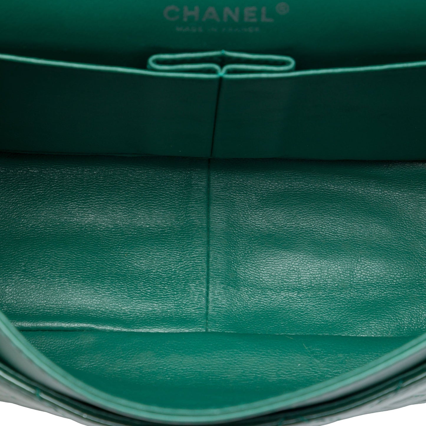 Chanel Quilted Crinkled Patent Reissue 2.55 Double Flap 227