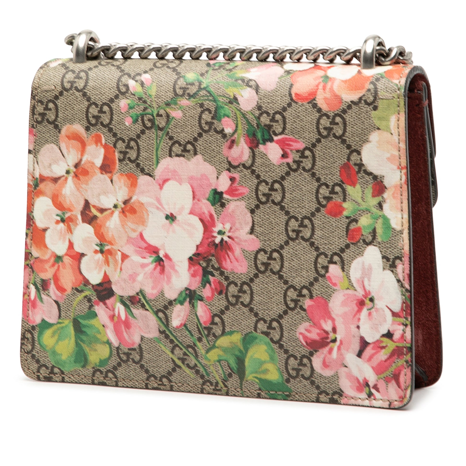 Gucci Small GG Supreme Blooms Dionysus Crossbody