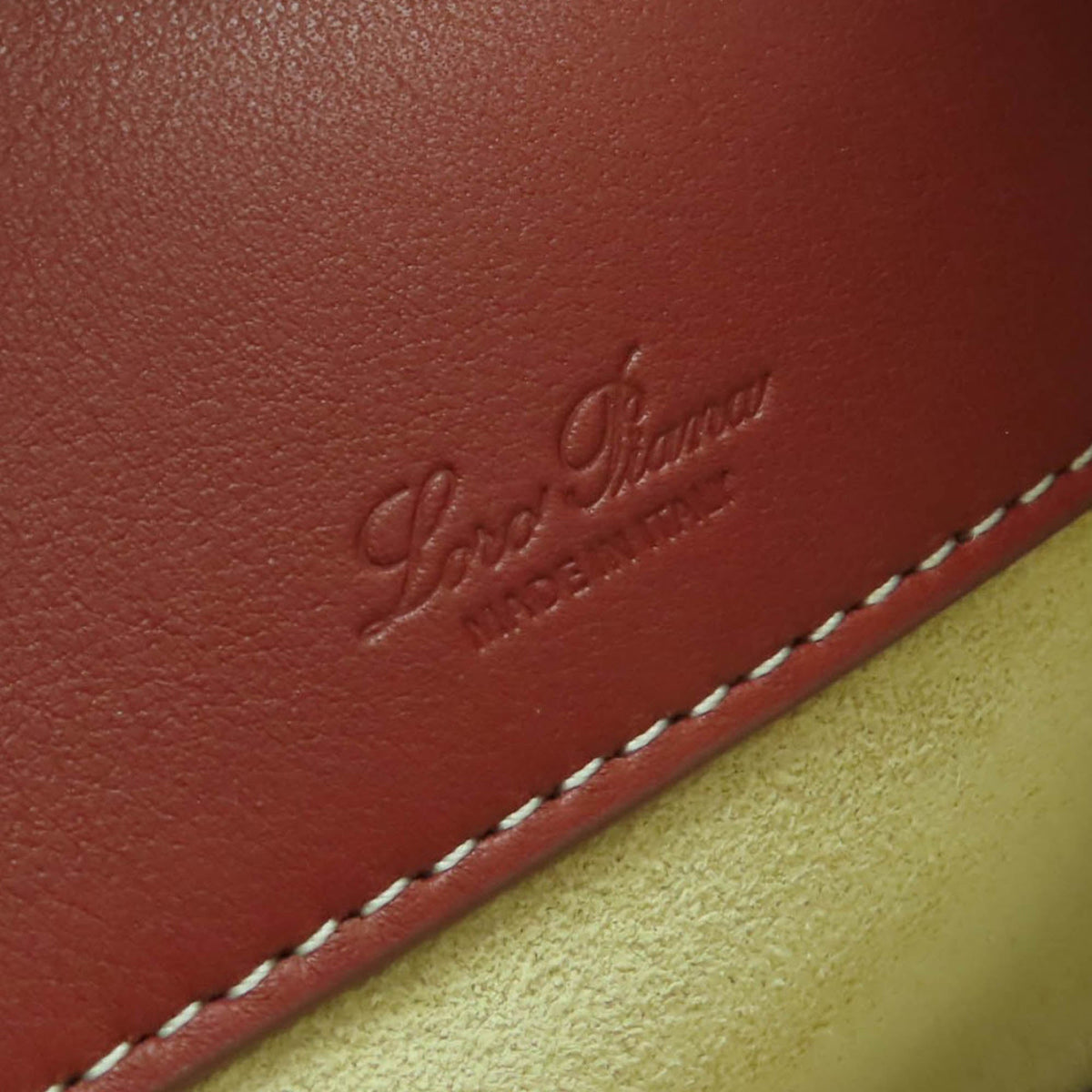 Loro Piana Mini Calfskin Trimmed Shearling Convertible Handbag