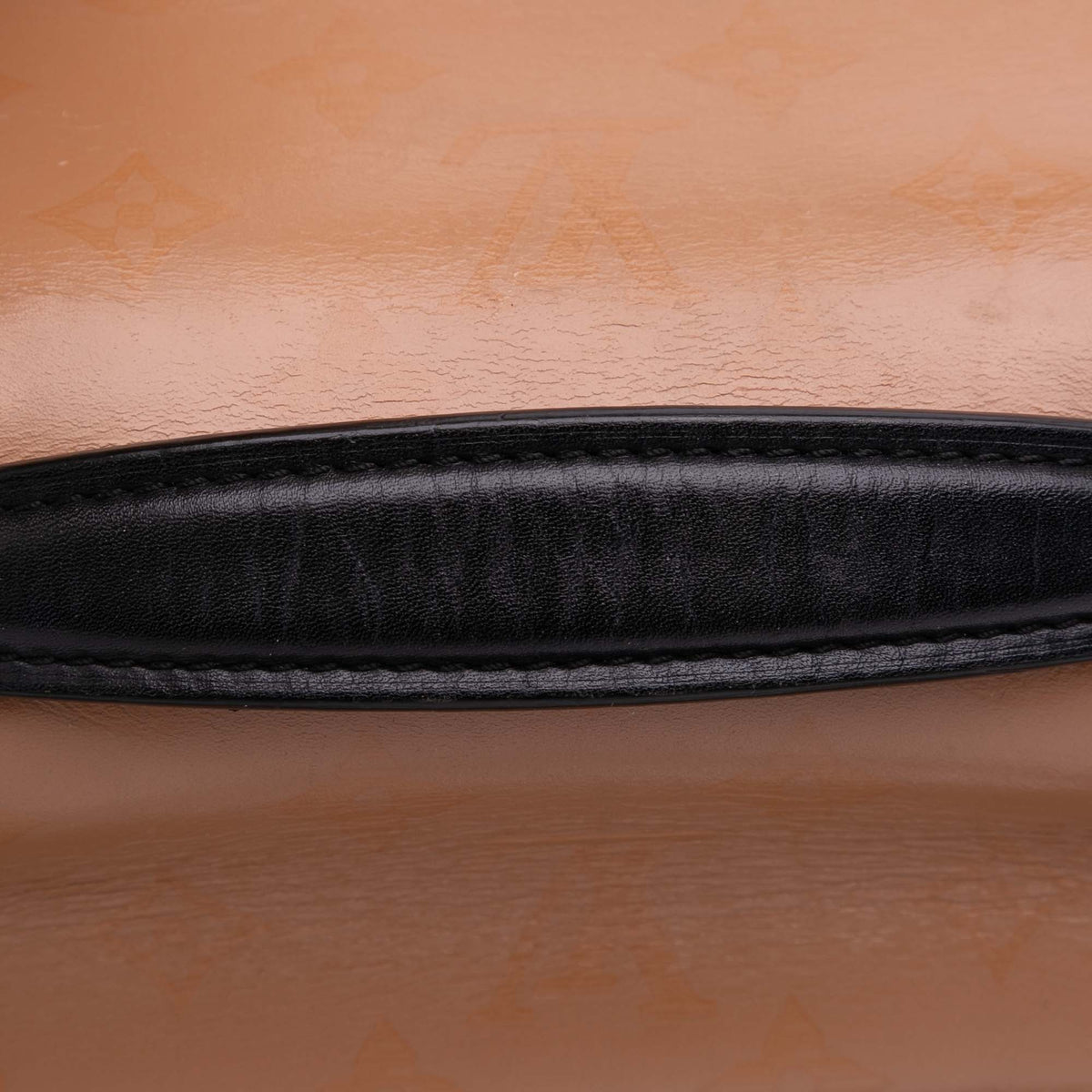 Louis Vuitton Monogram Cuir Plume Ecume Very Chain Satchel