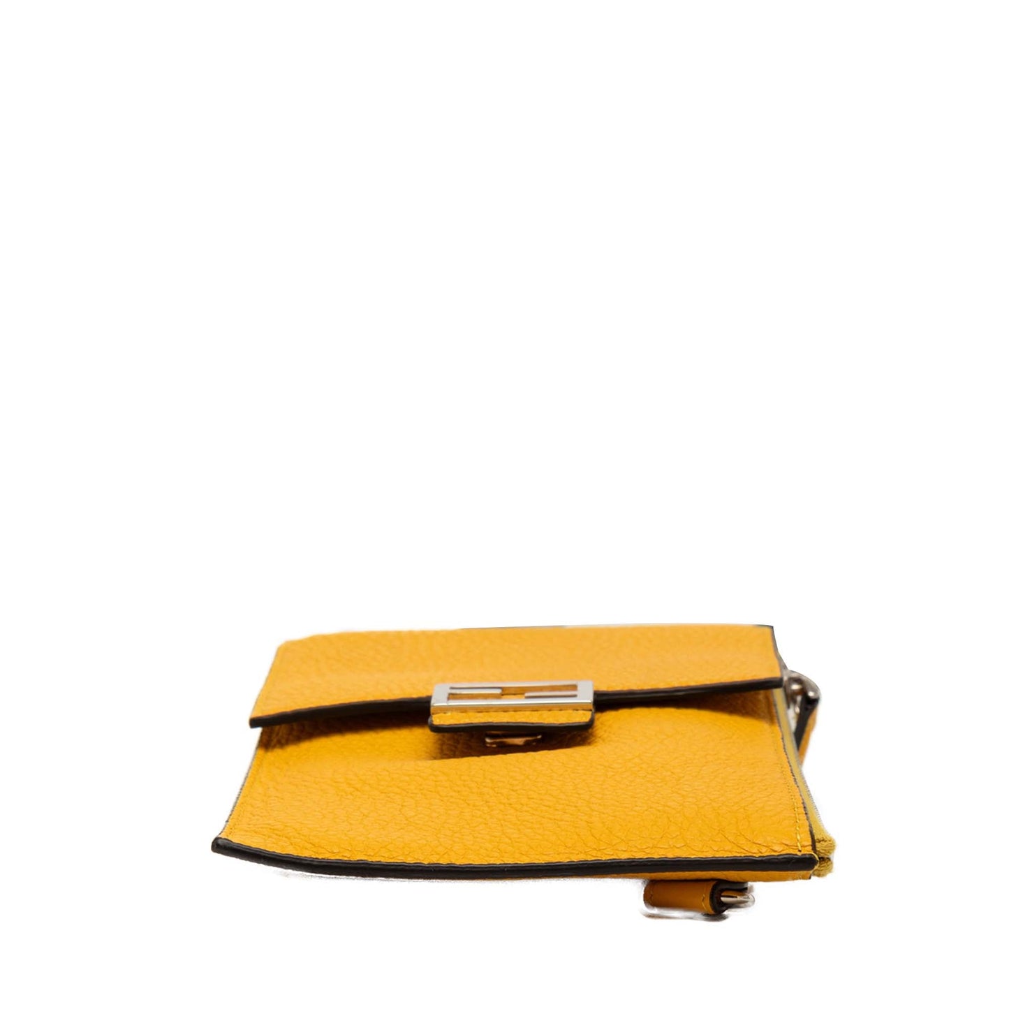 Fendi Leather Baguette Phone Crossbody