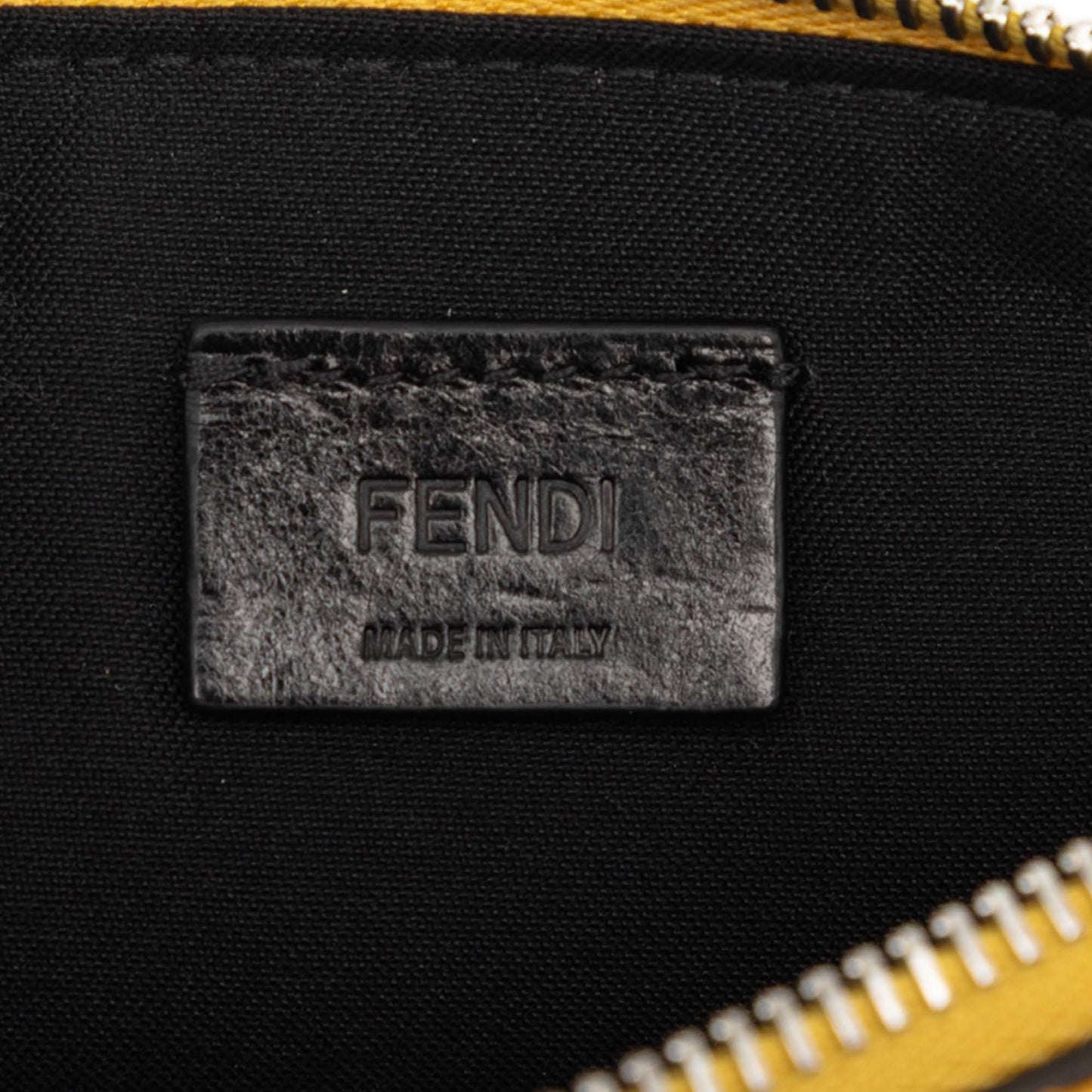 Fendi Leather Baguette Phone Crossbody