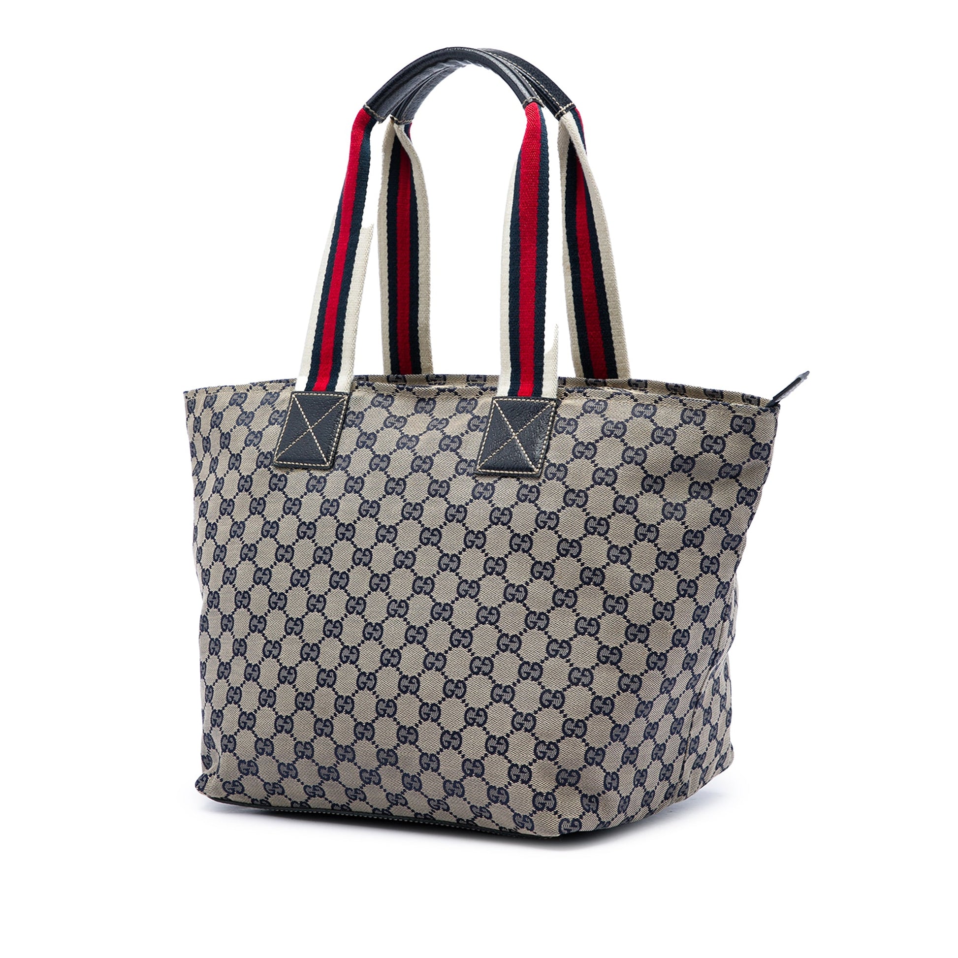 Gucci GG Canvas Web Tote