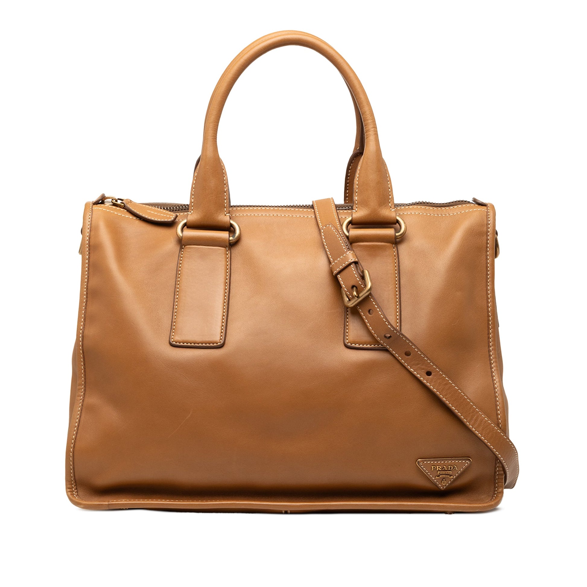 Prada Soft Calf Satchel