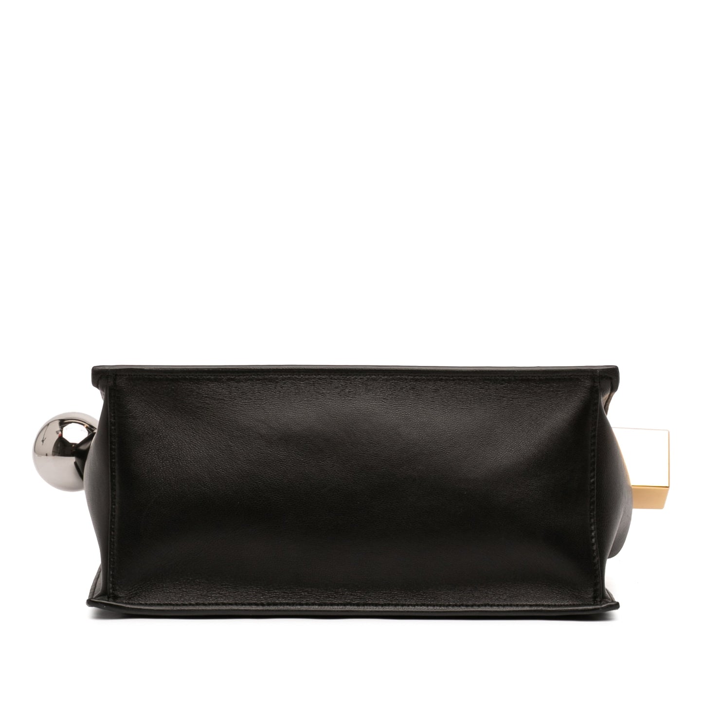 Jacquemus Leather La Pochette Rond Carre Clutch