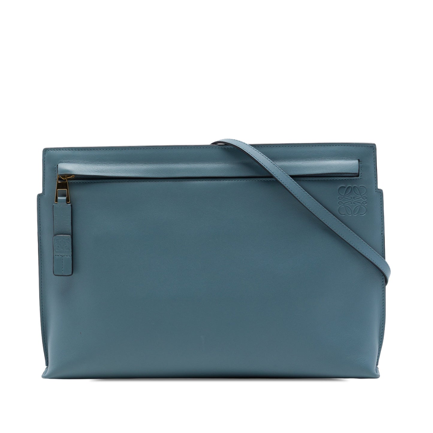 LOEWE Leather Anagram T Pouch Crossbody