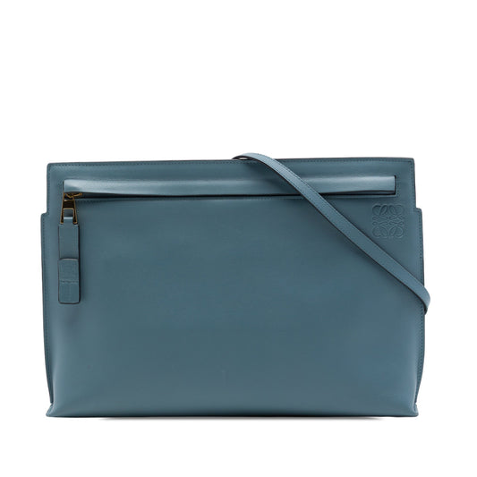 LOEWE Leather Anagram T Pouch Crossbody