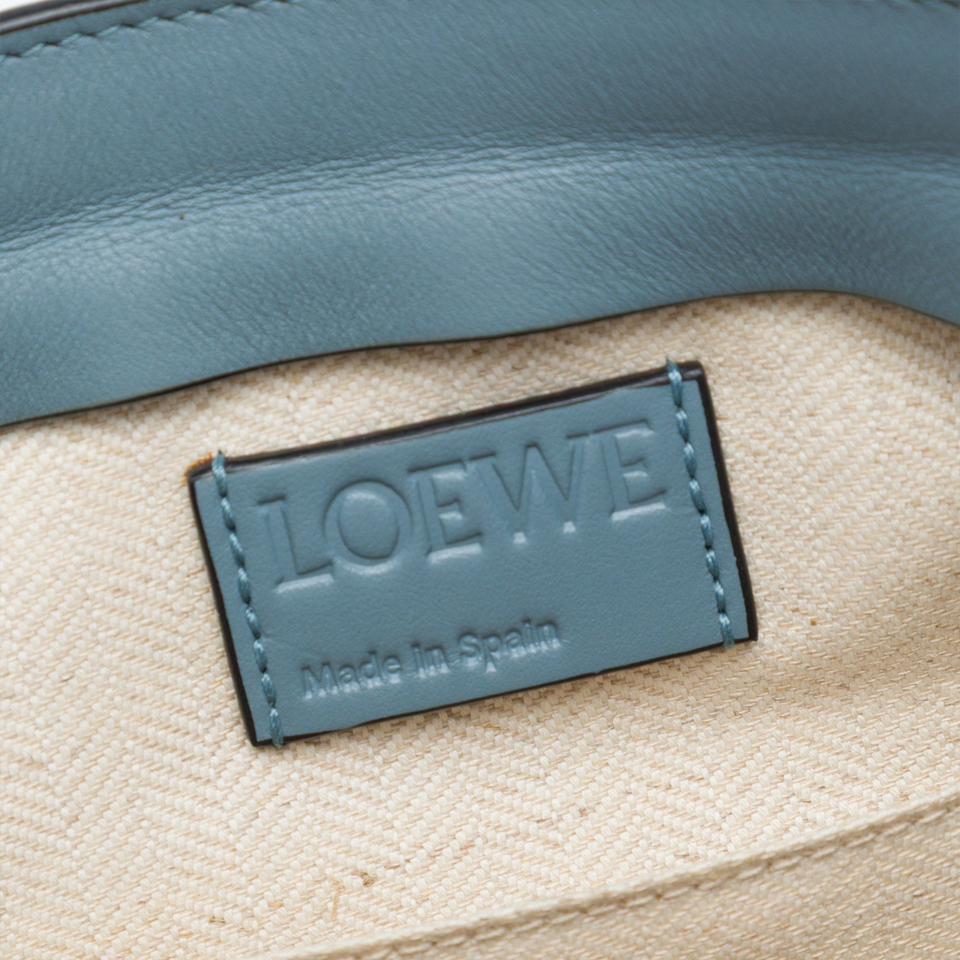 LOEWE Leather Anagram T Pouch Crossbody