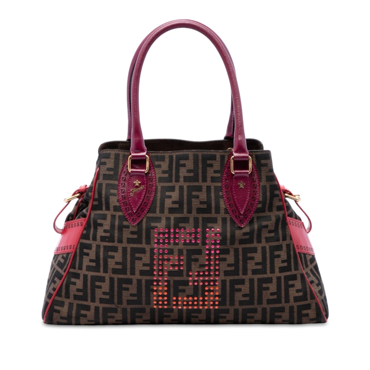 Fendi Zucca Canvas Etniko Du Jour Handbag