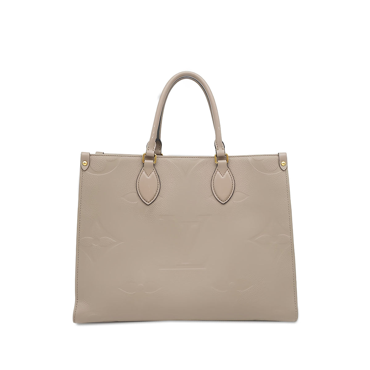 Louis Vuitton Monogram Empreinte OnTheGo MM — Beige