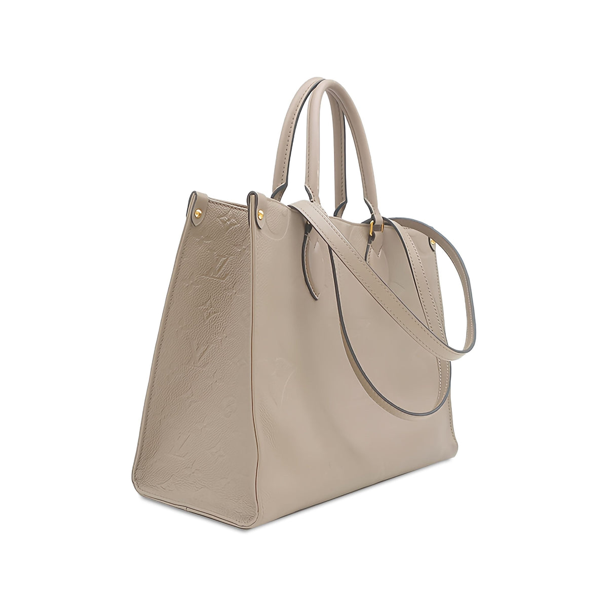 Louis Vuitton Monogram Empreinte OnTheGo MM — Beige